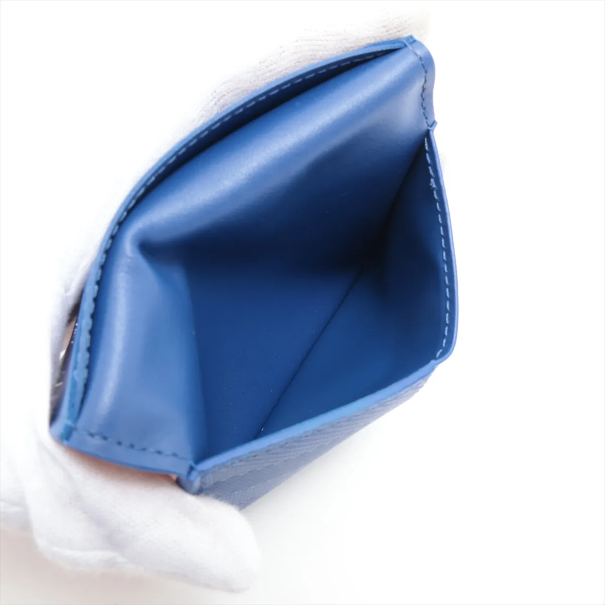 Organizer de Poche - Orange x Blue Card Case LV Packaging M29276 RFID detected Stamp present — view 4