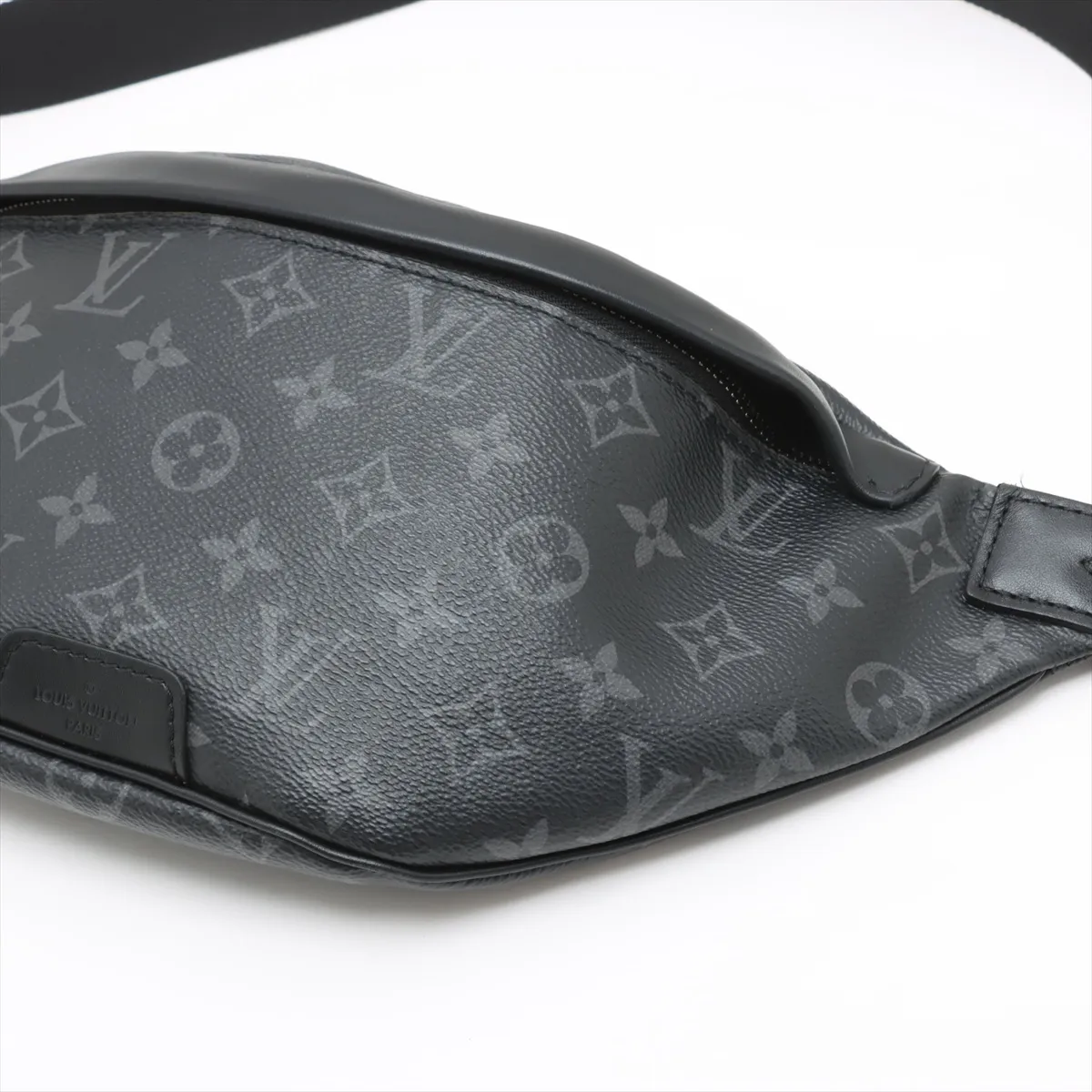 Monogram Eclipse Discovery Bum Bag PM M46035 Black RFID Reactive — view 3