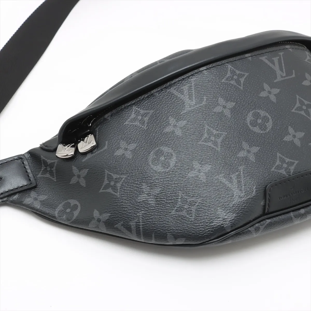Monogram Eclipse Discovery Bum Bag PM M46035 Black RFID Reactive — view 4