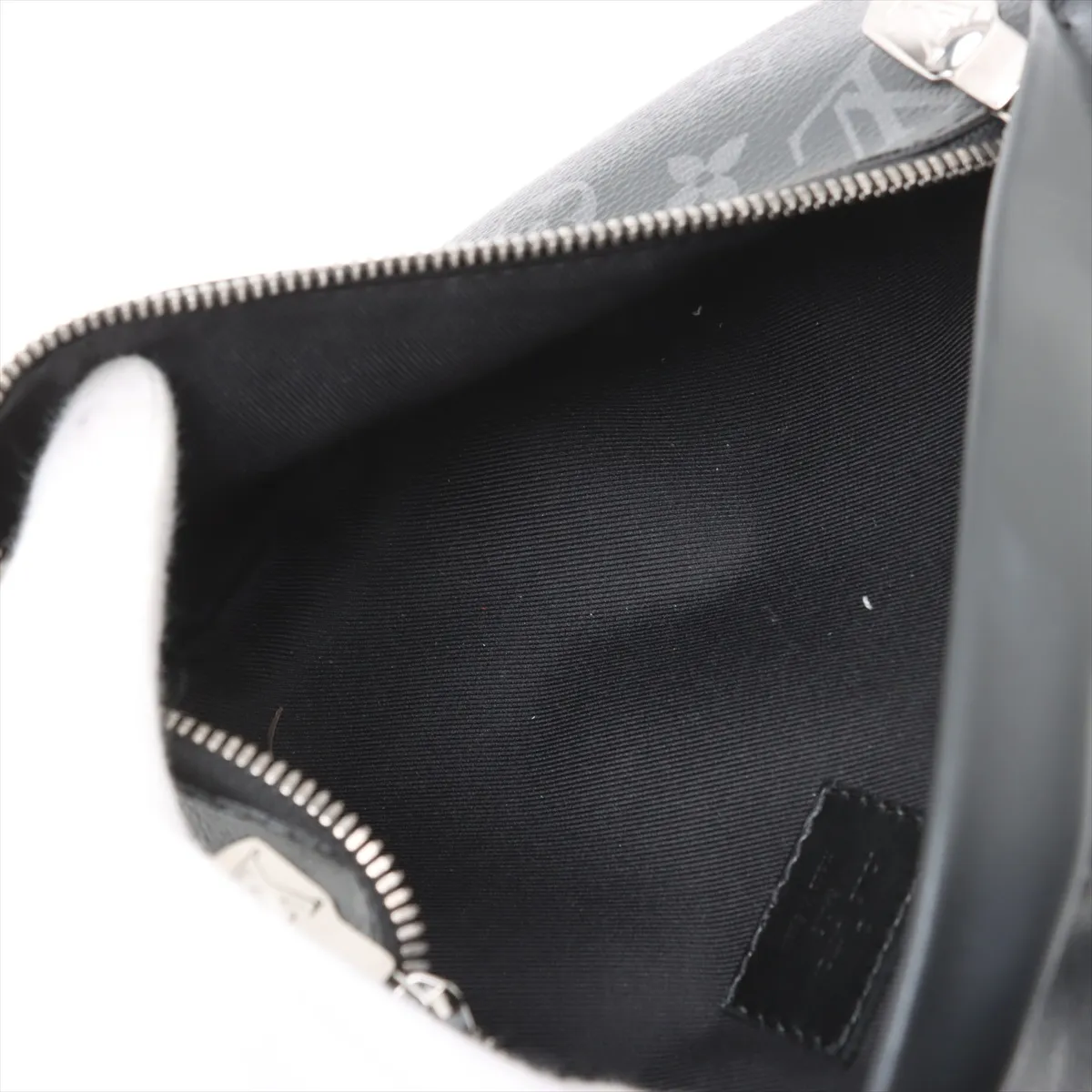 Monogram Eclipse Discovery Bum Bag PM M46035 Black RFID Reactive — view 6
