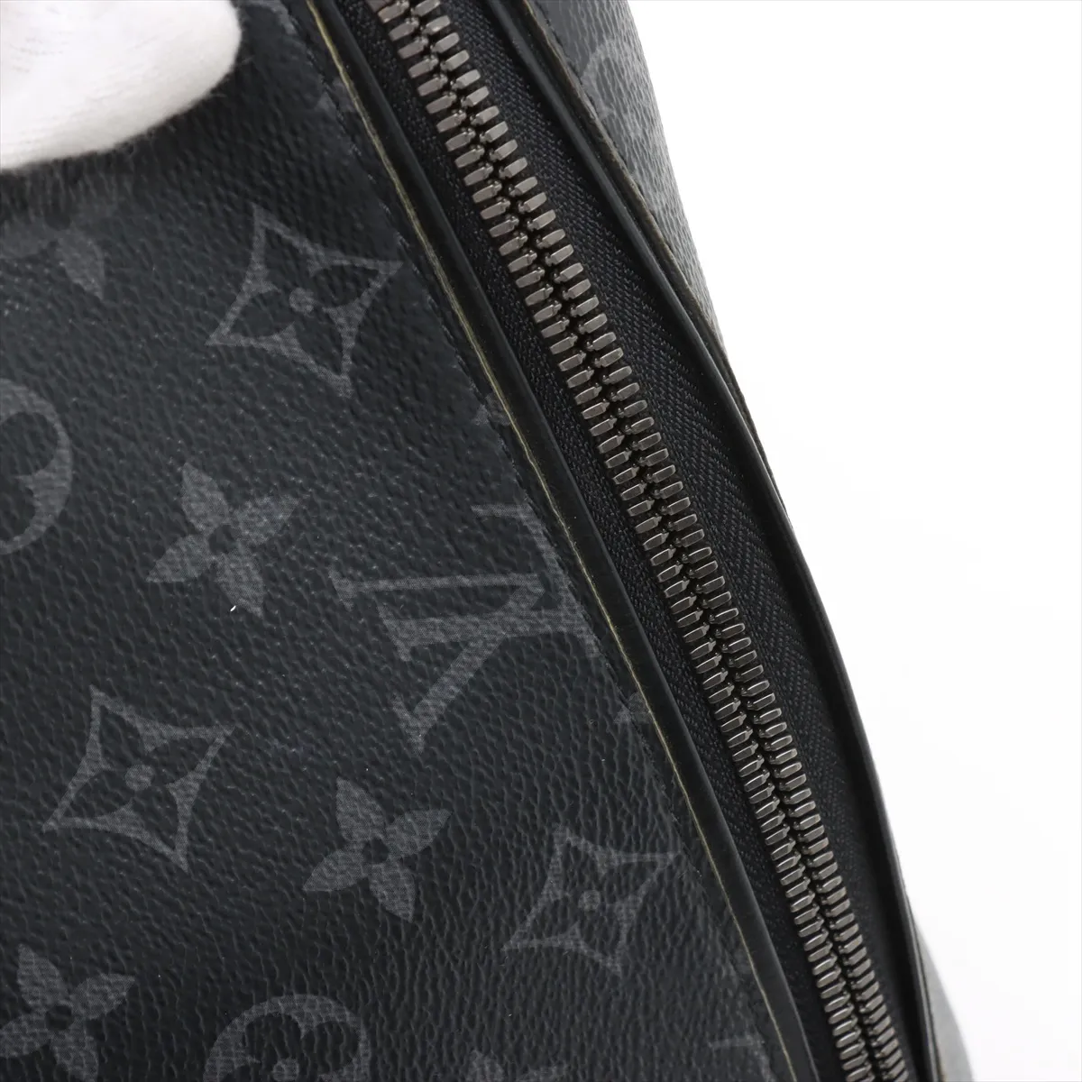 Monogram Eclipse Discovery Bum Bag PM M46035 Black RFID Reactive — view 9
