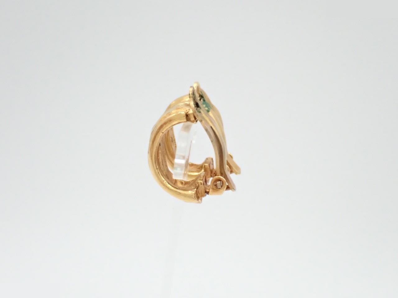 Half hoop earrings — view 3