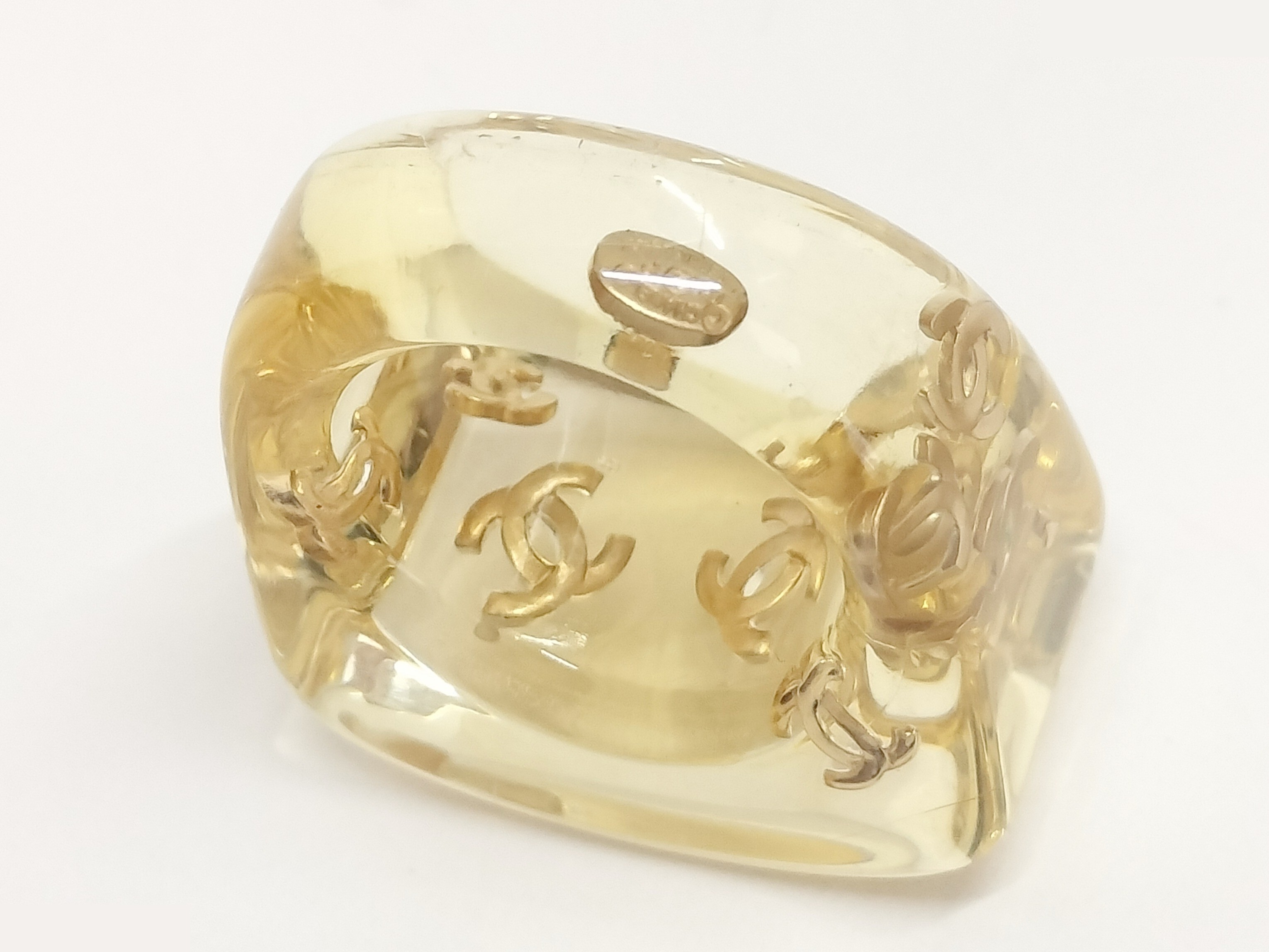 Coco Clear Ring, Size #13 — view 2