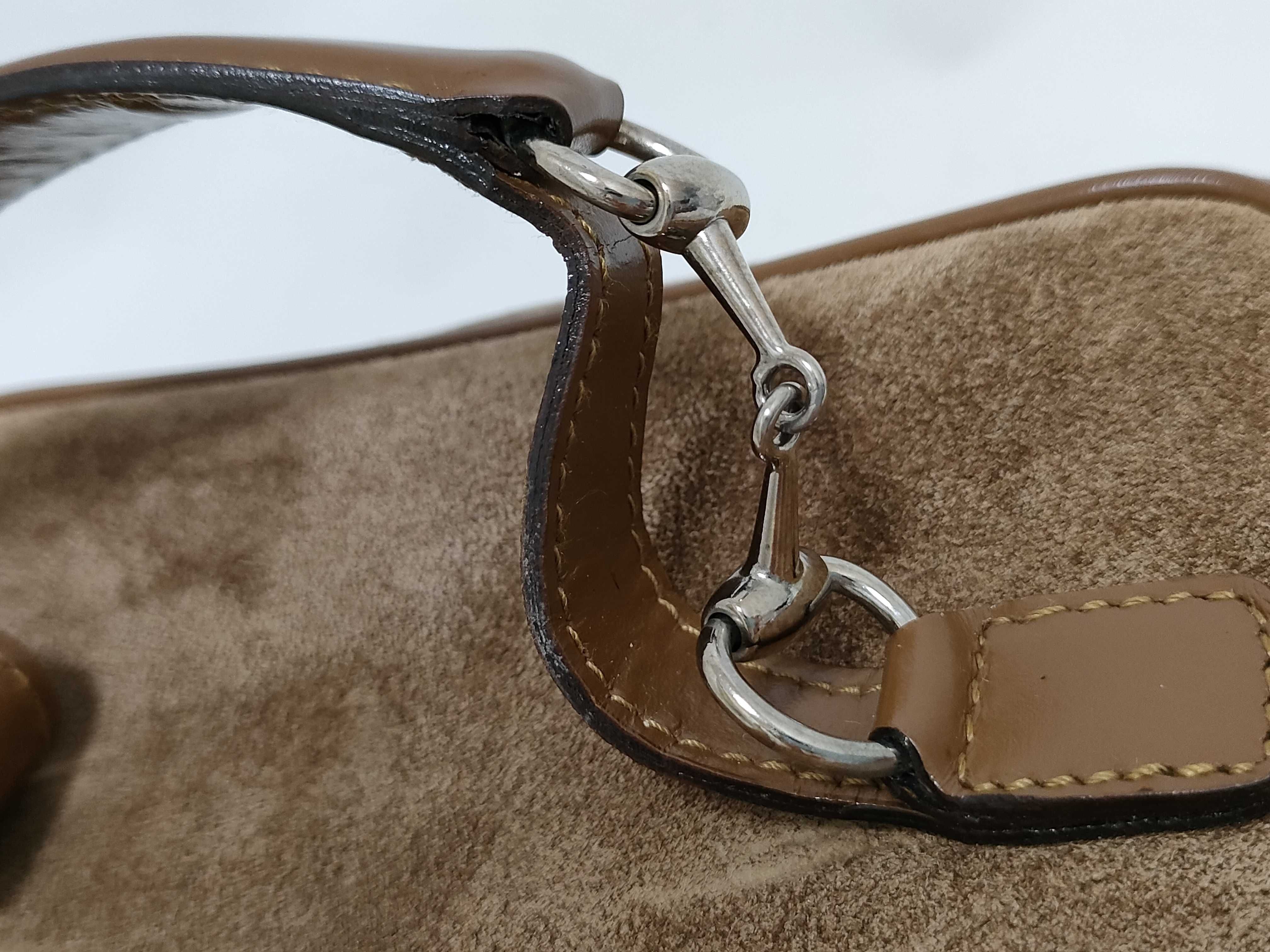 Horsebit Suede Vanity Bag — view 5