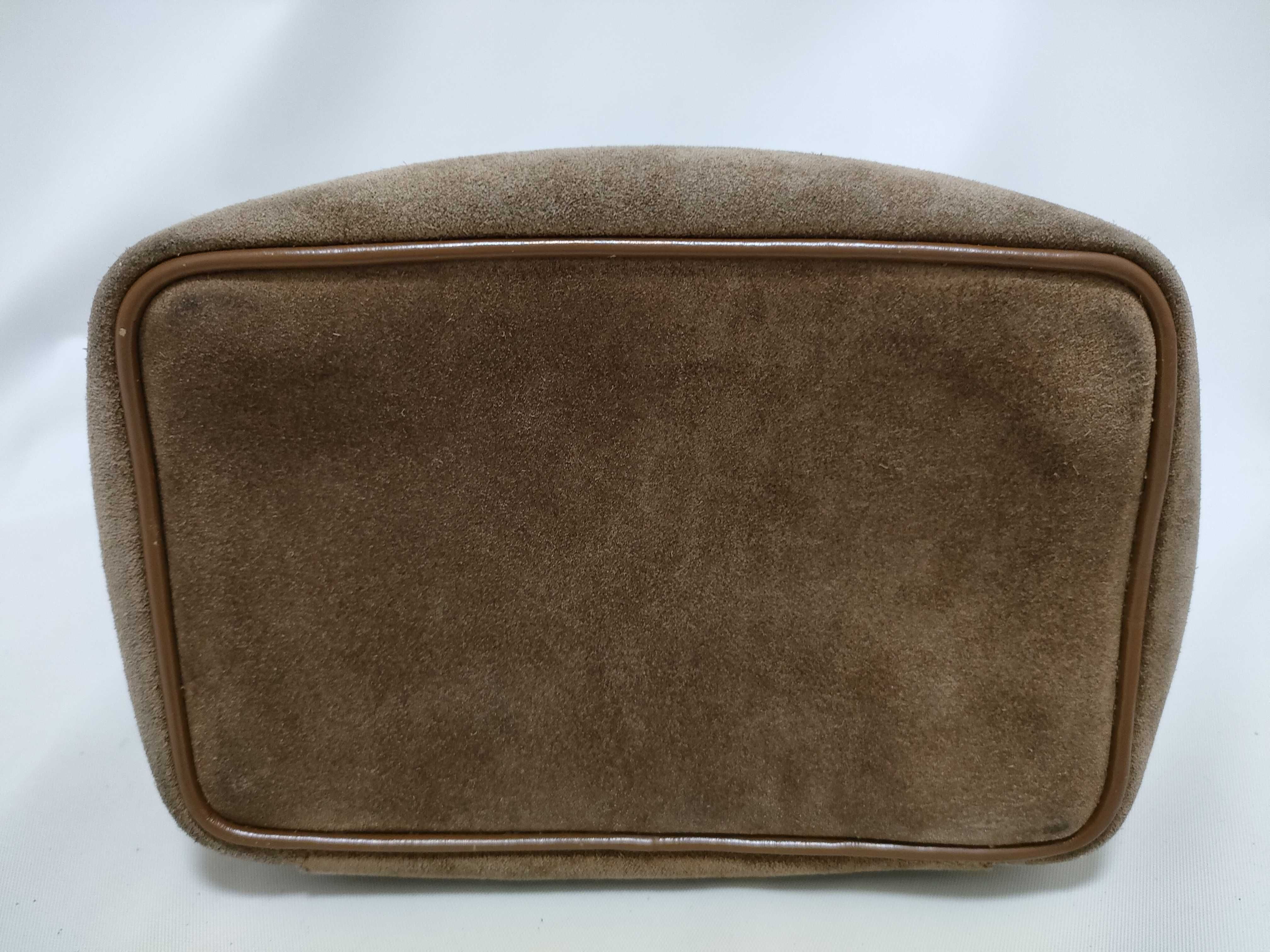 Horsebit Suede Vanity Bag — view 9