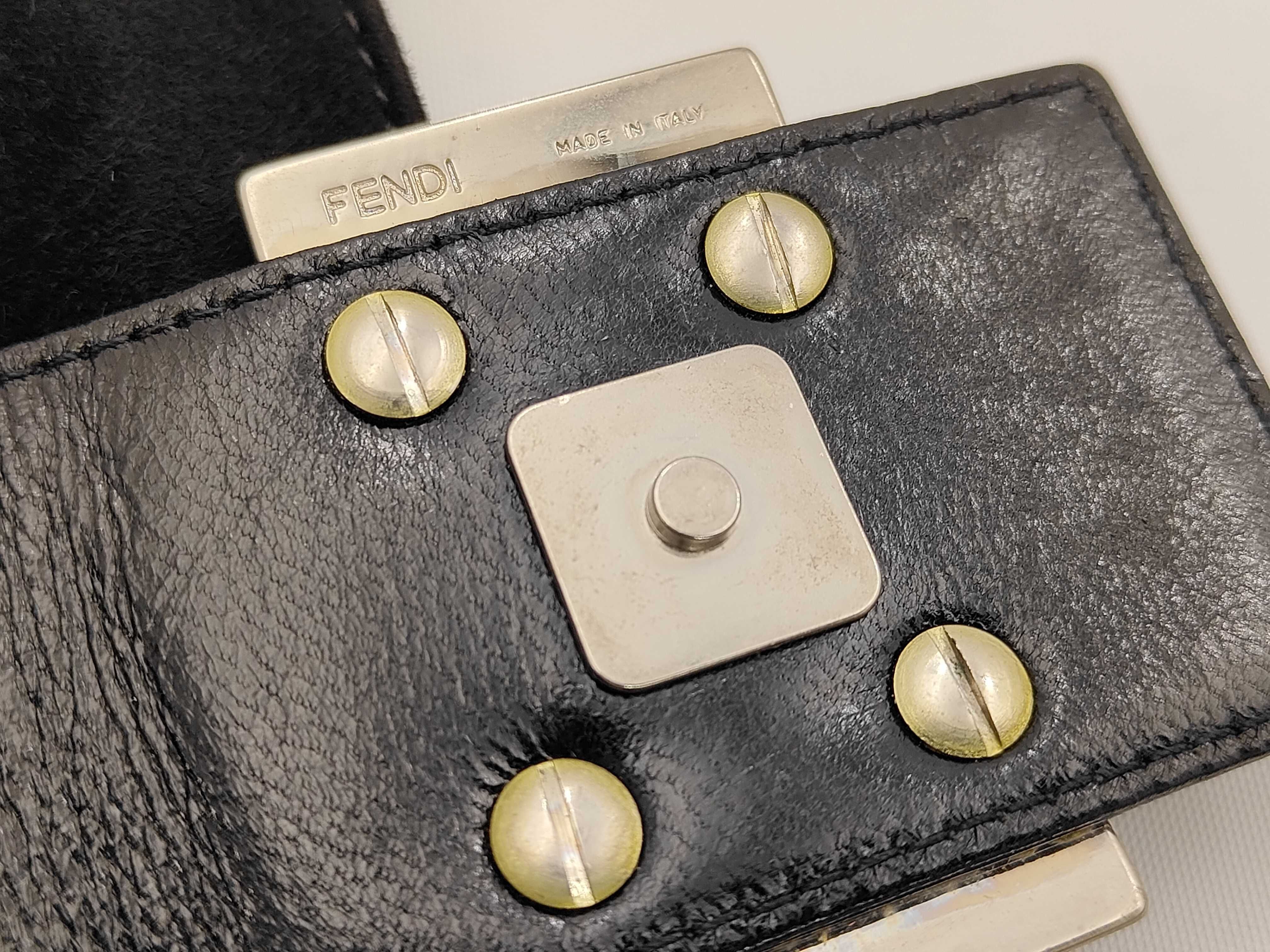 Mamma Baguette Suede Shoulder Bag — view 13