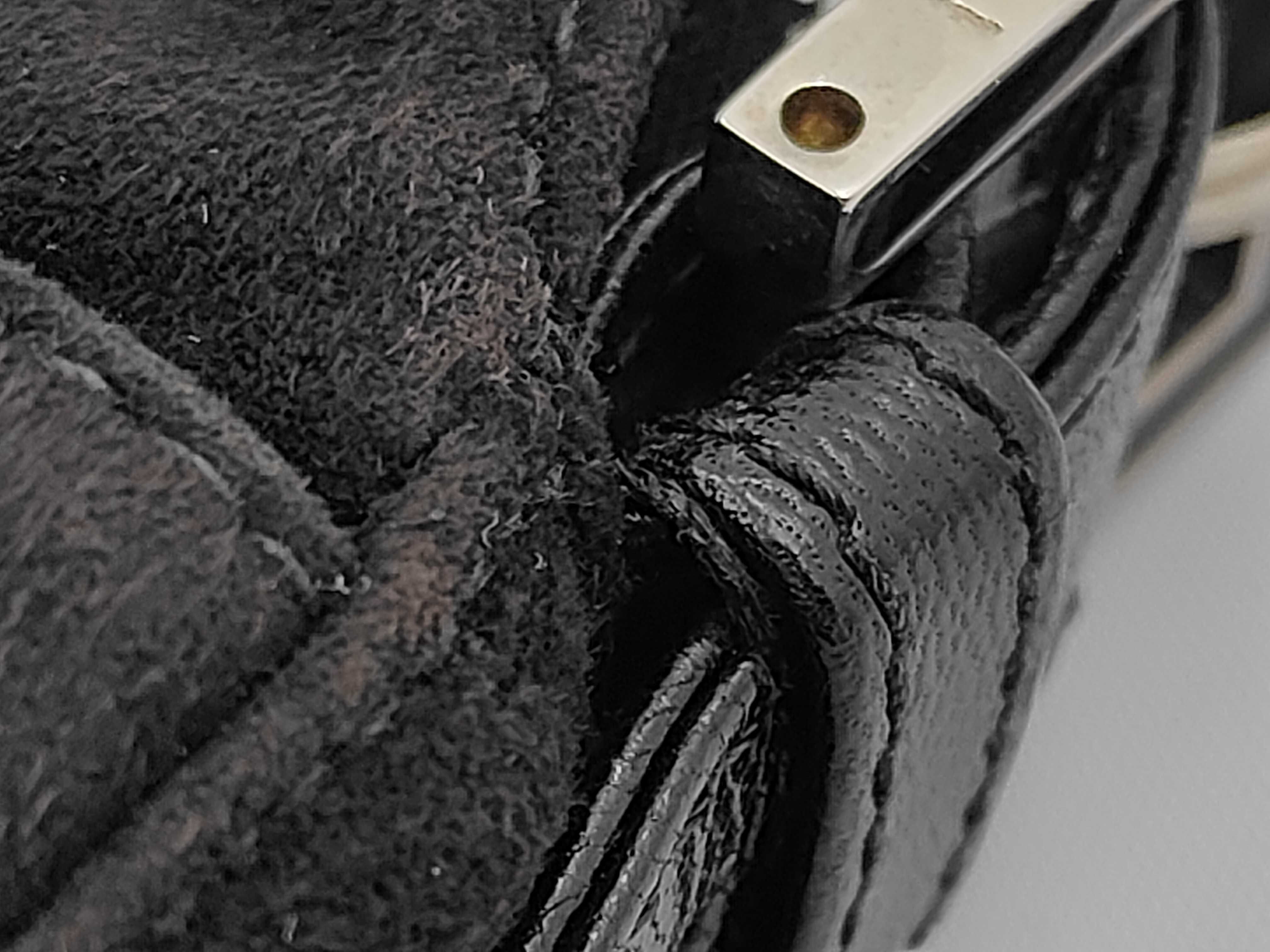 Mamma Baguette Suede Shoulder Bag — view 7