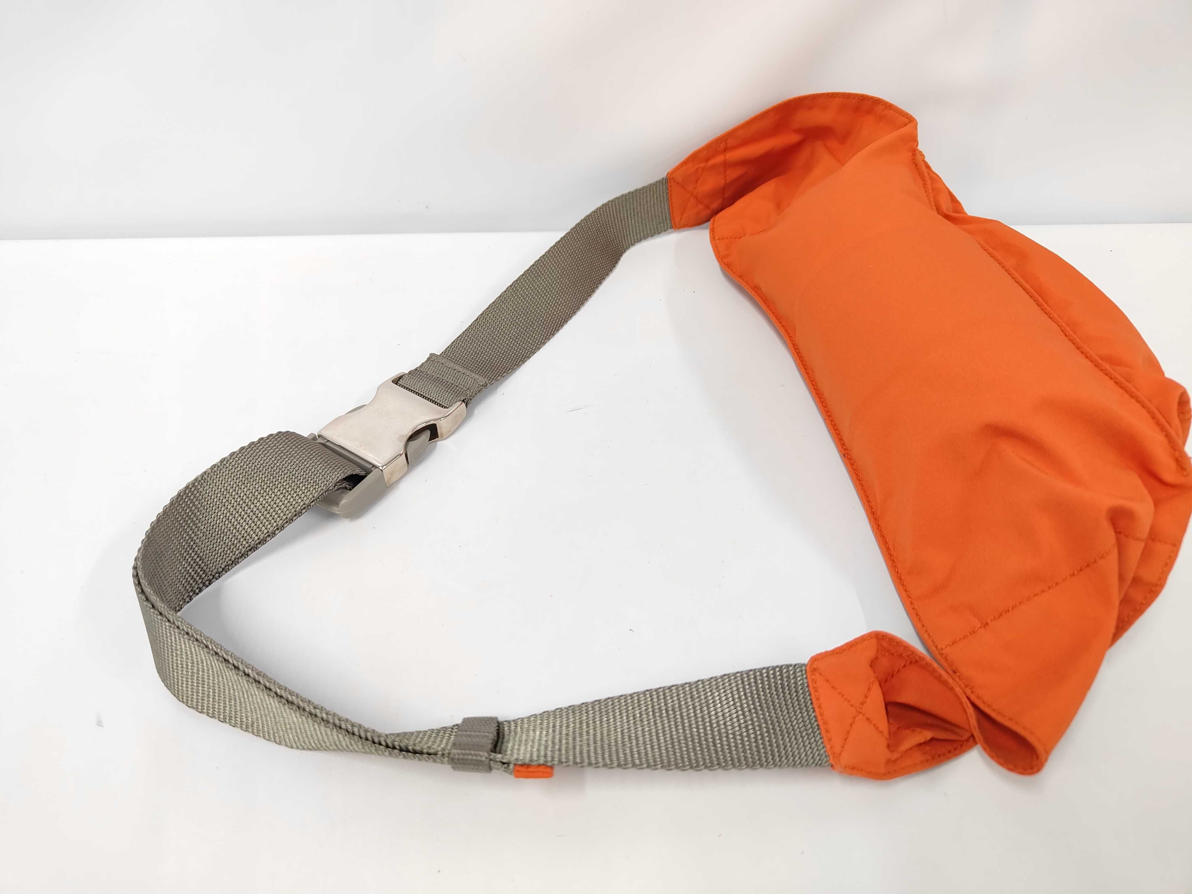 Waist Bag, Waist Pouch, Nylon, Orange, Shoulder Bag — view 5