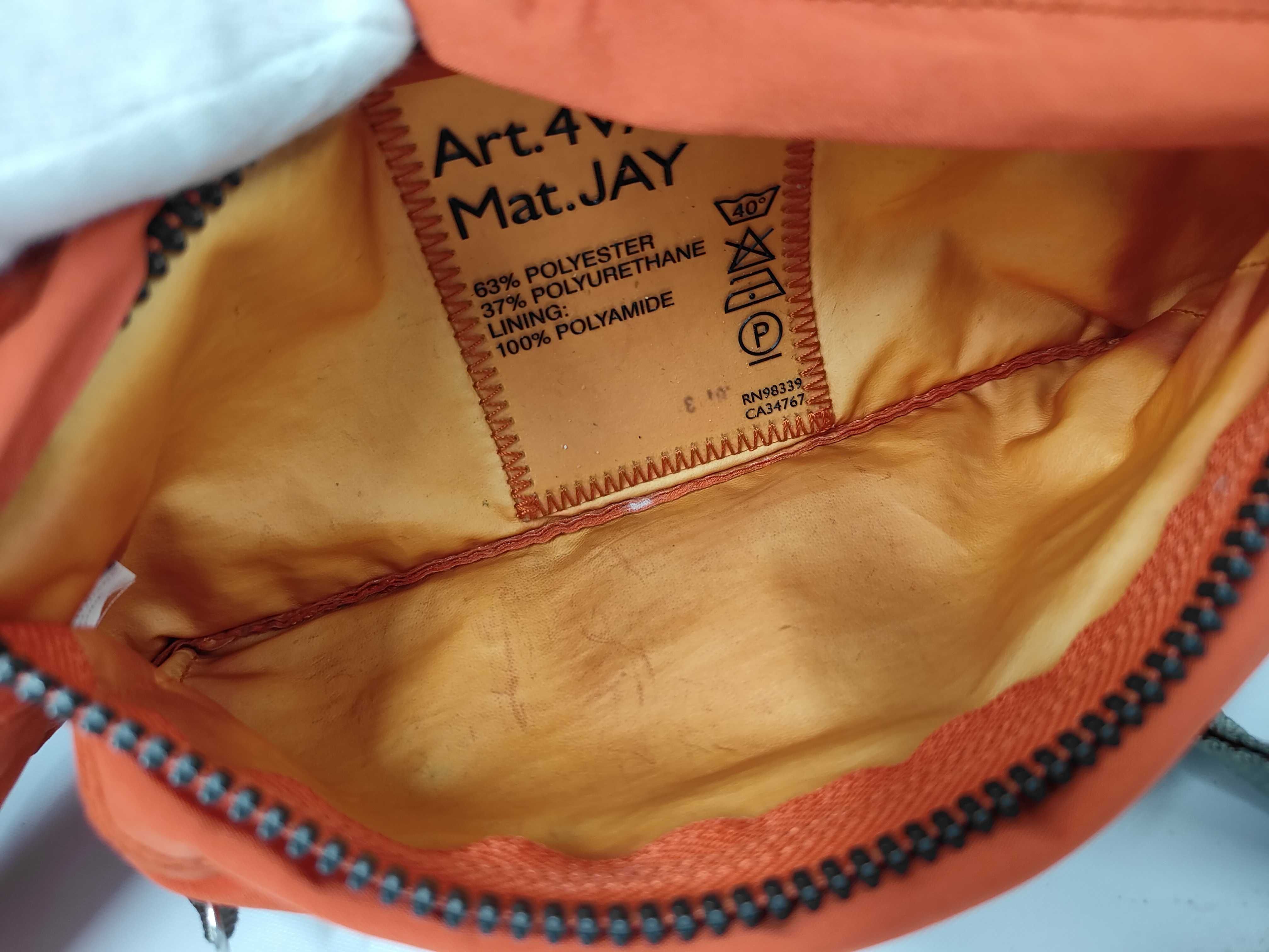 Waist Bag, Waist Pouch, Nylon, Orange, Shoulder Bag — view 10