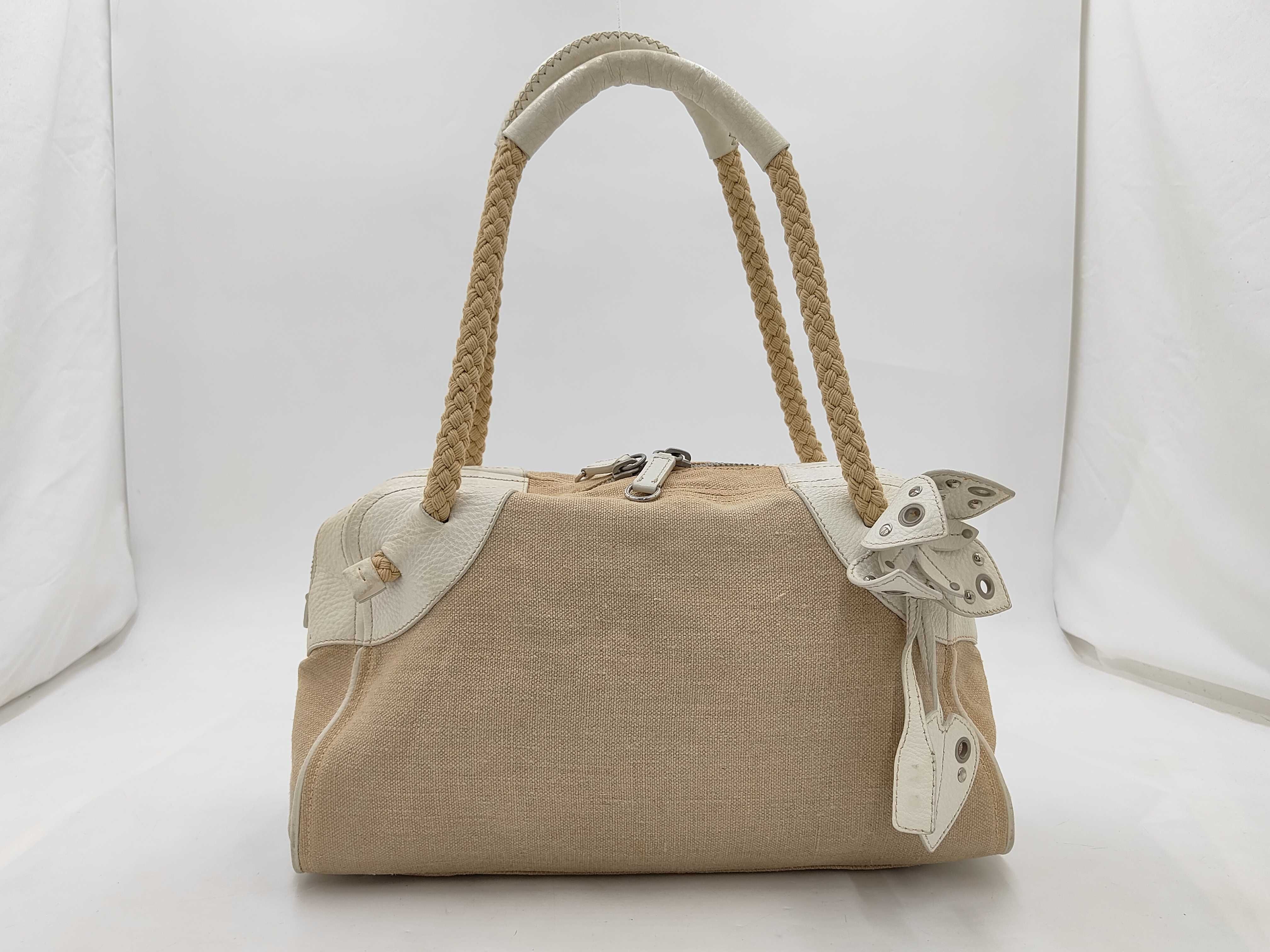 Flower Leather Handbag Shoulder Bag