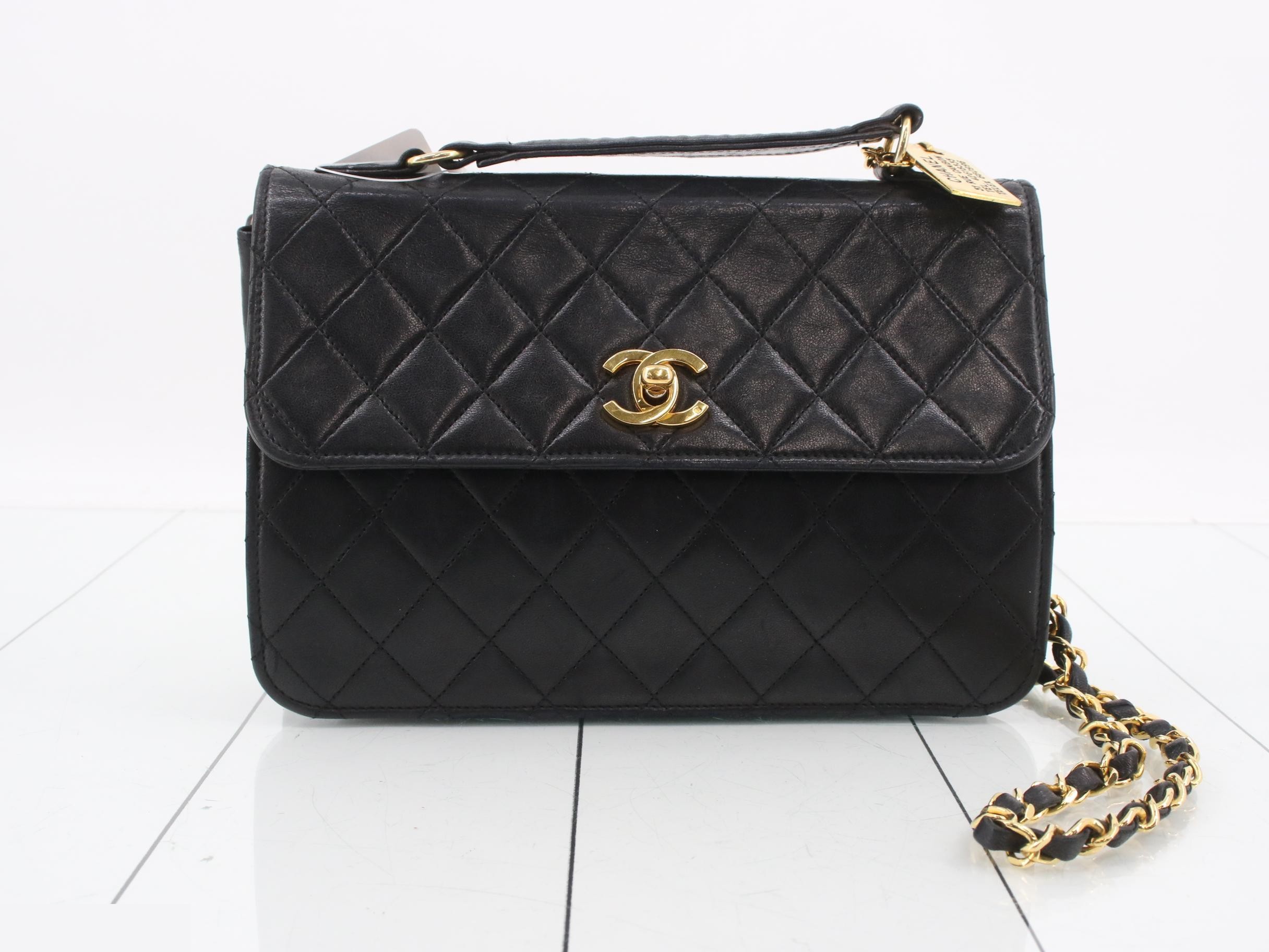 Lambskin Matelassé 23 2-Way Chain Shoulder Bag