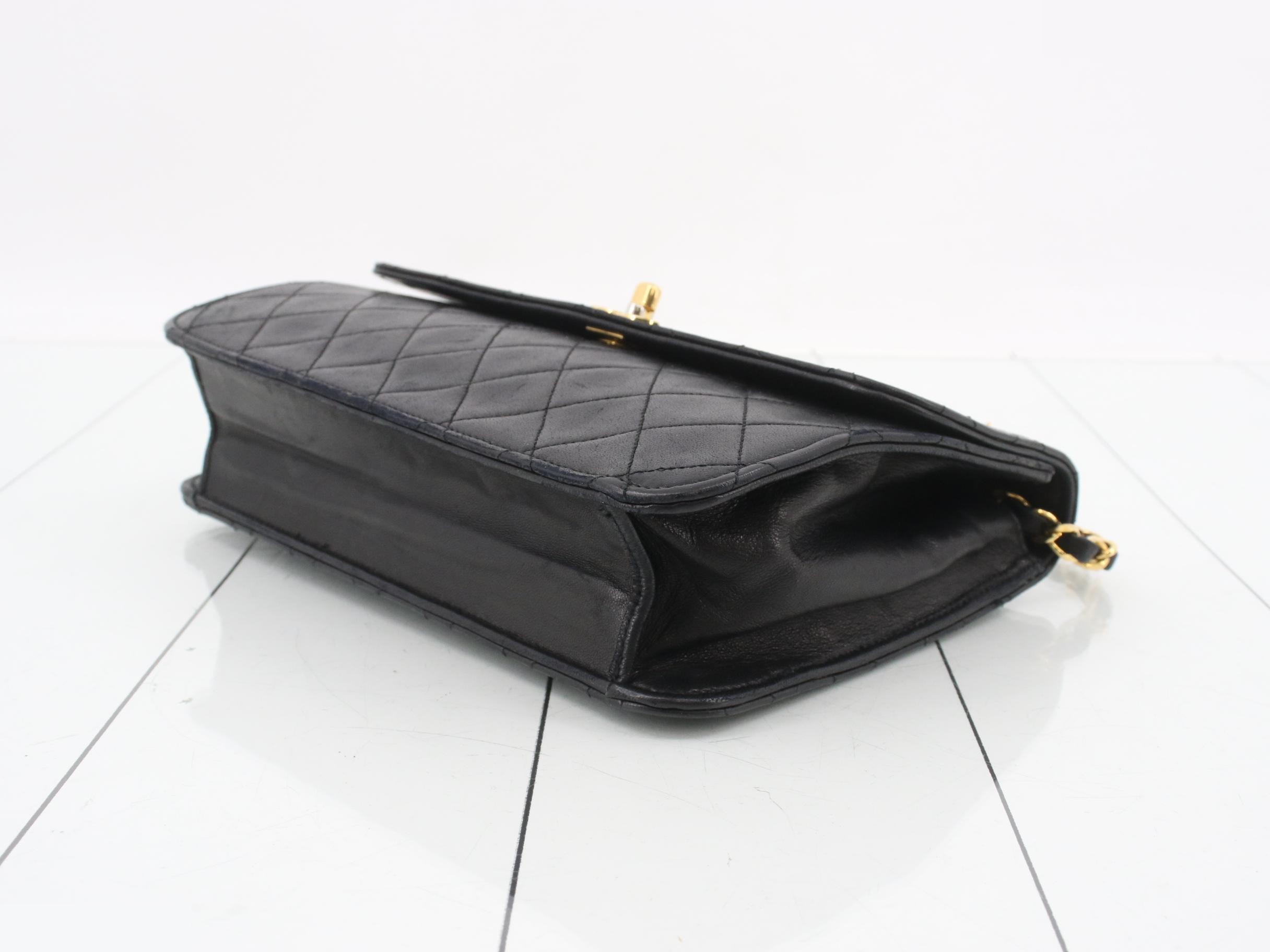 Lambskin Matelassé 23 2-Way Chain Shoulder Bag — view 6