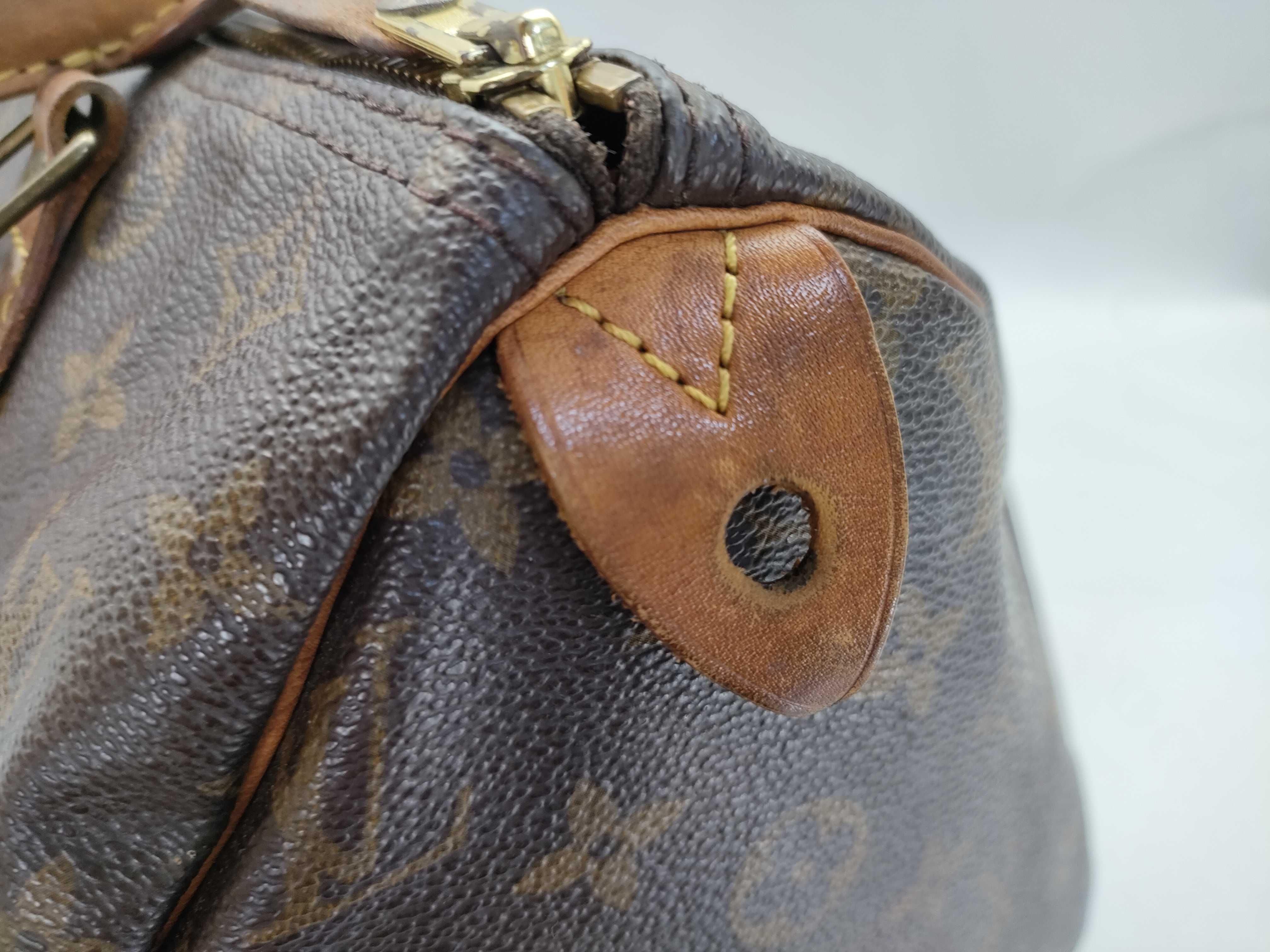 Monogram LV Speedy 30 Monogram M41526 SP1924 Brown Boston Bag — view 11