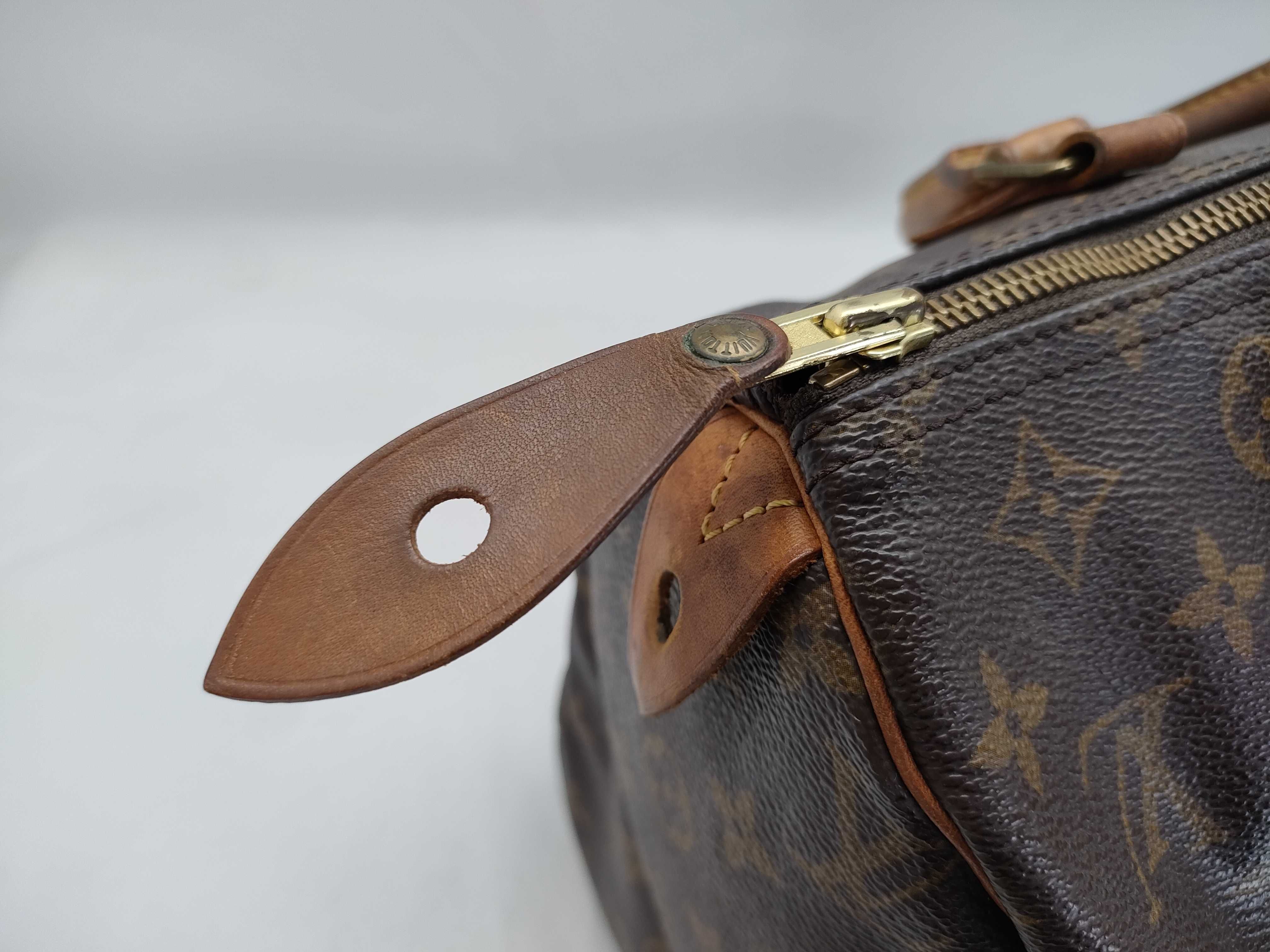 Monogram LV Speedy 30 Monogram M41526 SP1924 Brown Boston Bag — view 7
