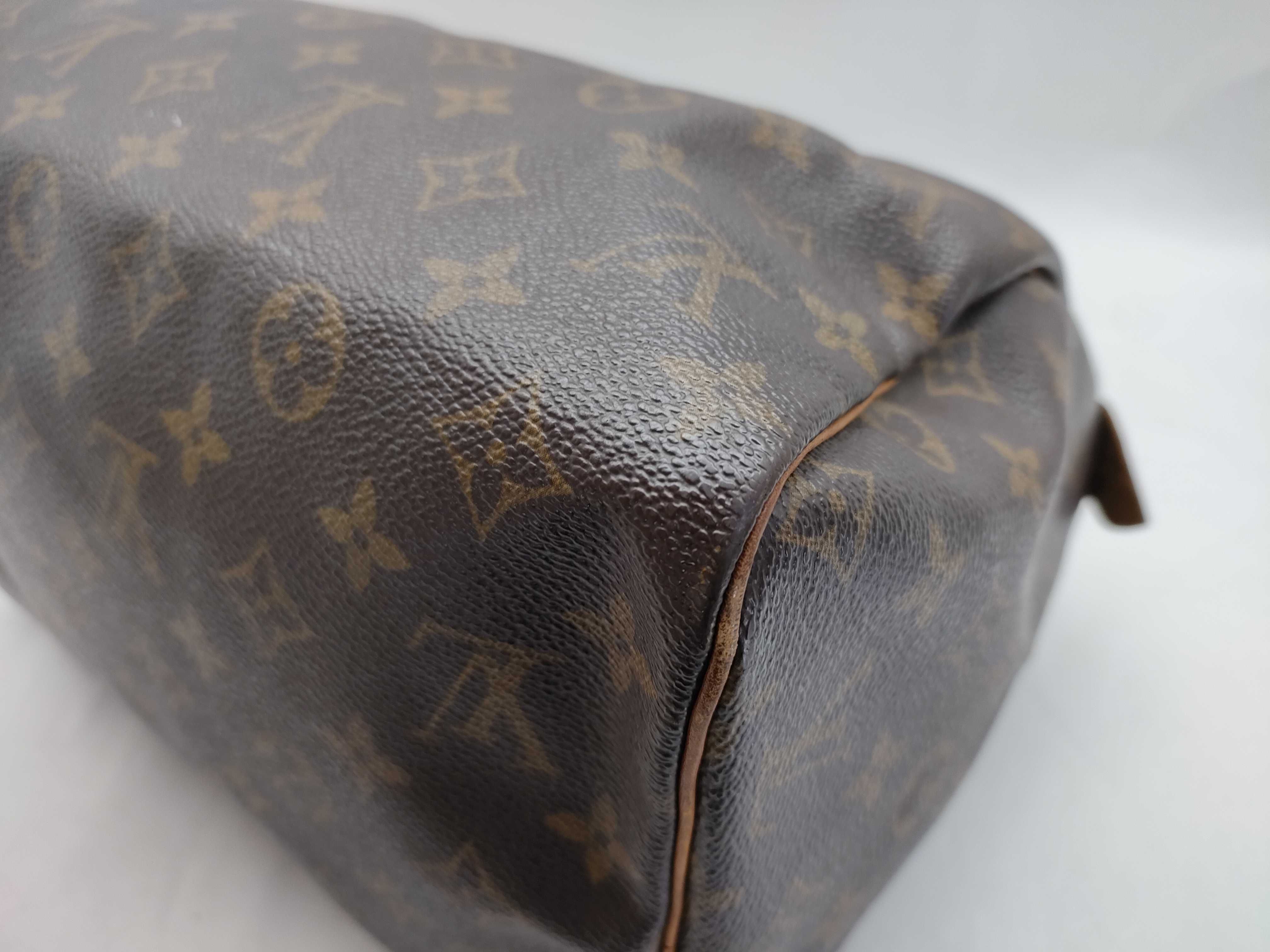 Monogram LV Speedy 30 Monogram M41526 SP1924 Brown Boston Bag — view 8