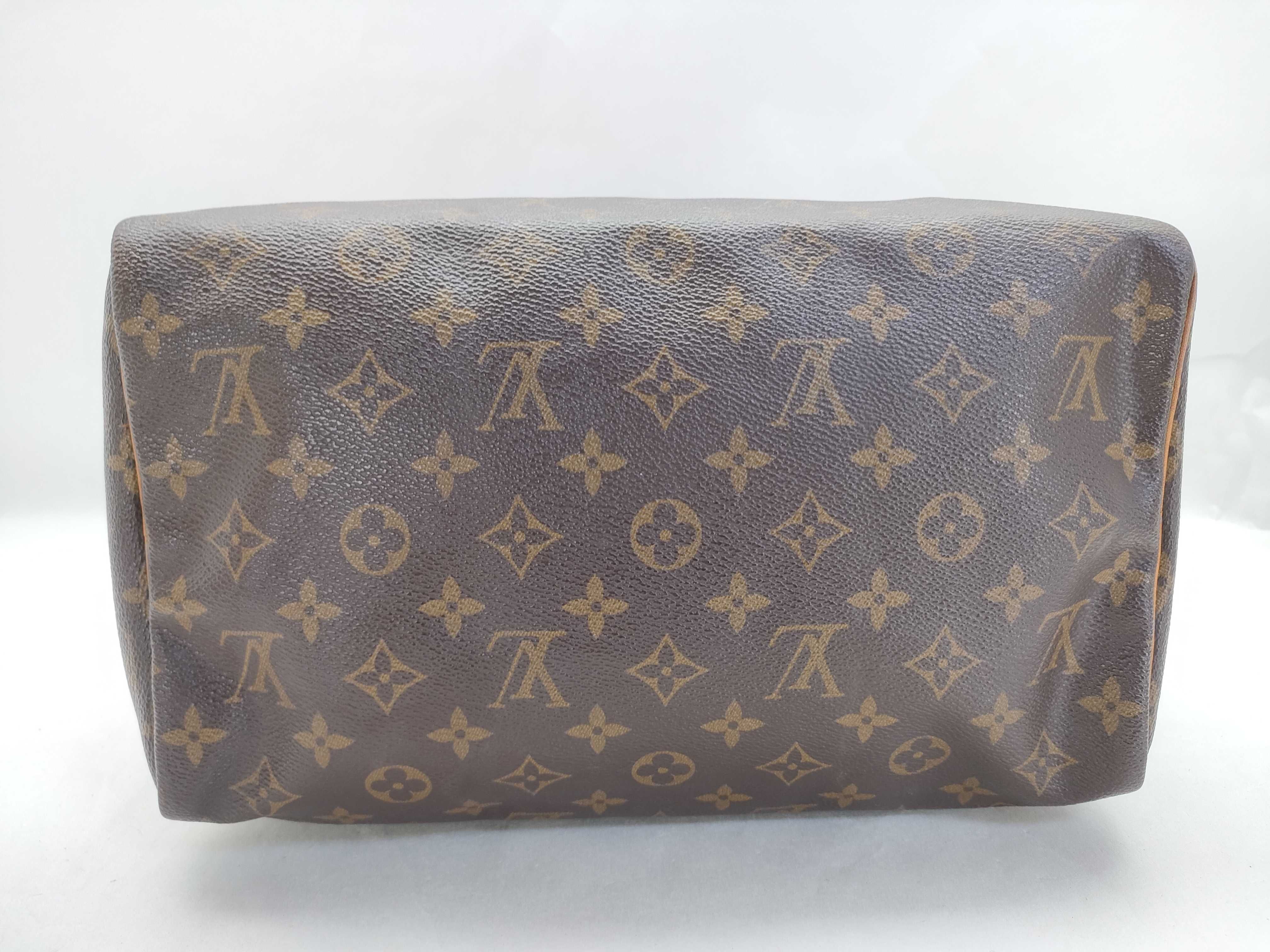Monogram LV Speedy 30 Monogram M41526 SP1924 Brown Boston Bag — view 9