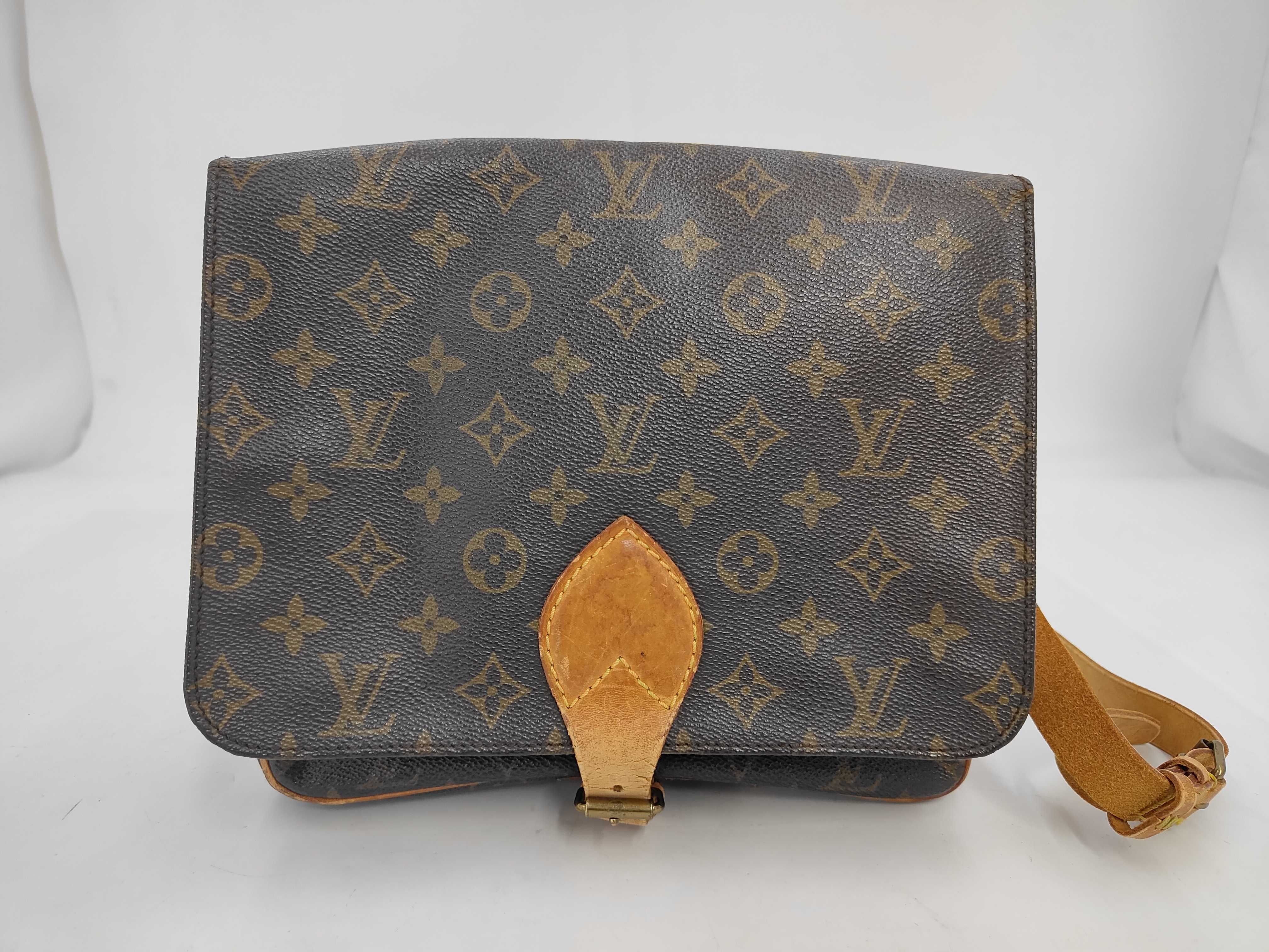 Monogram Cartouchiere 8908SL Shoulder Bag
