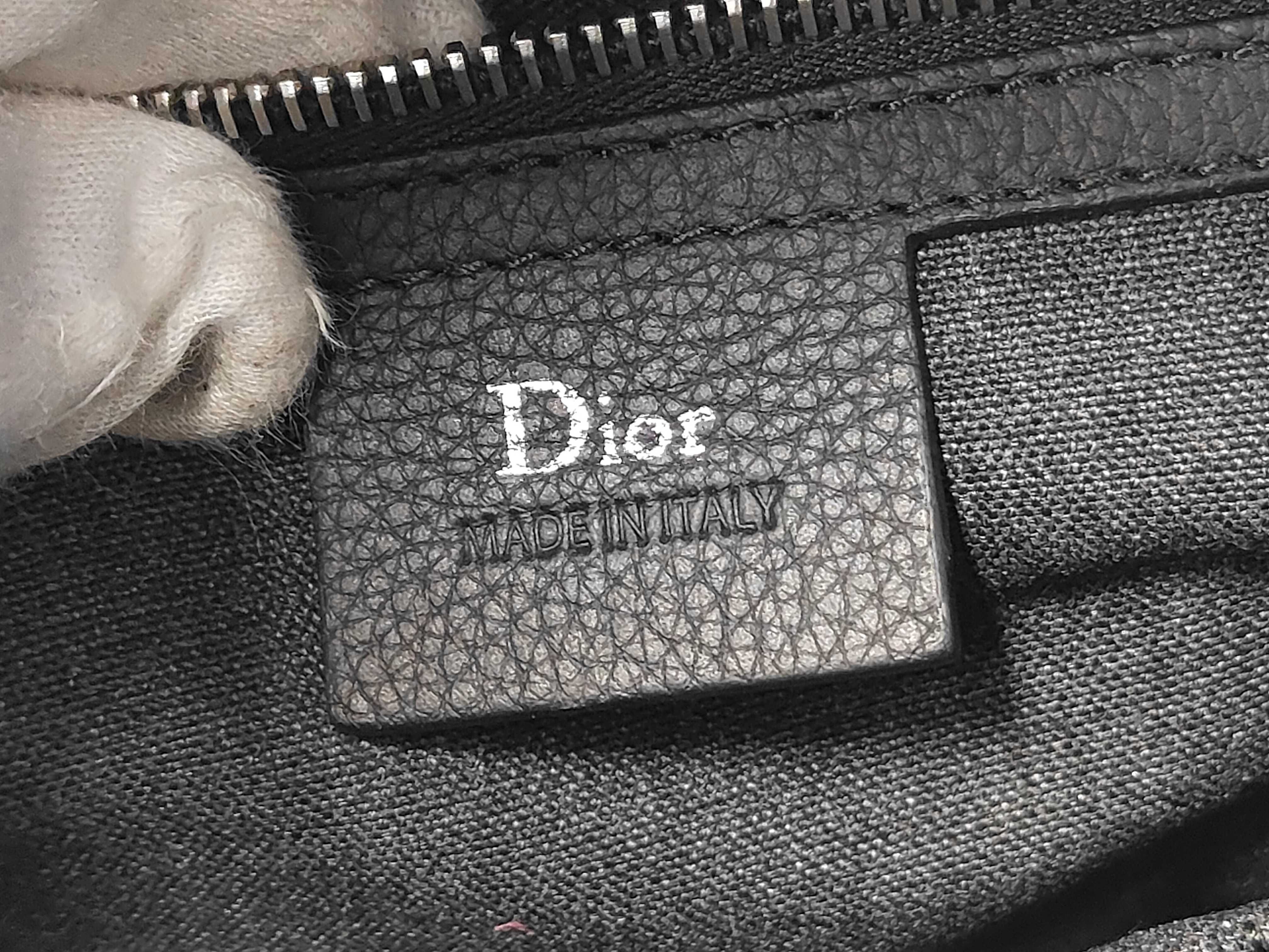 Black Leather Briefcase Business Bag — view 10