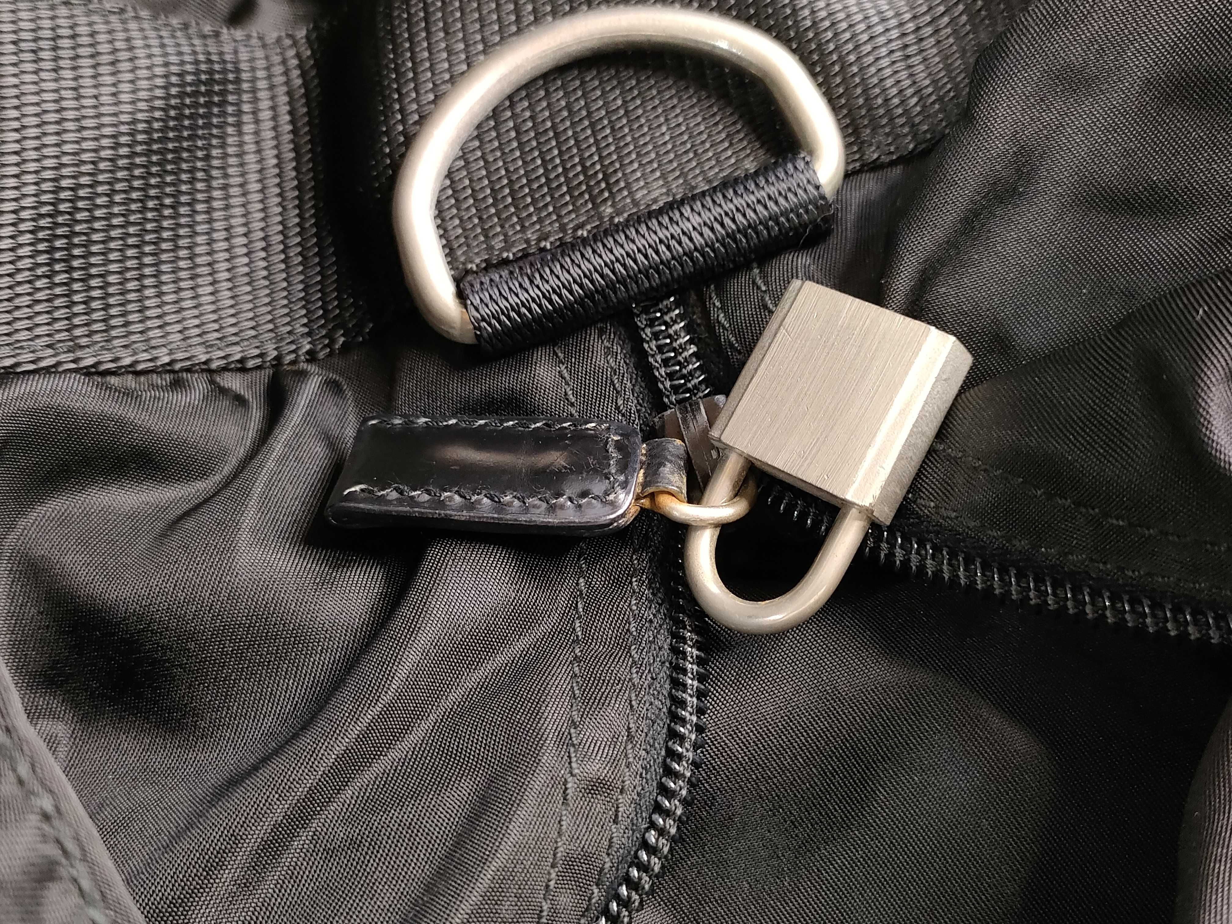 Nylon Prada Handbag Boston Bag — view 13