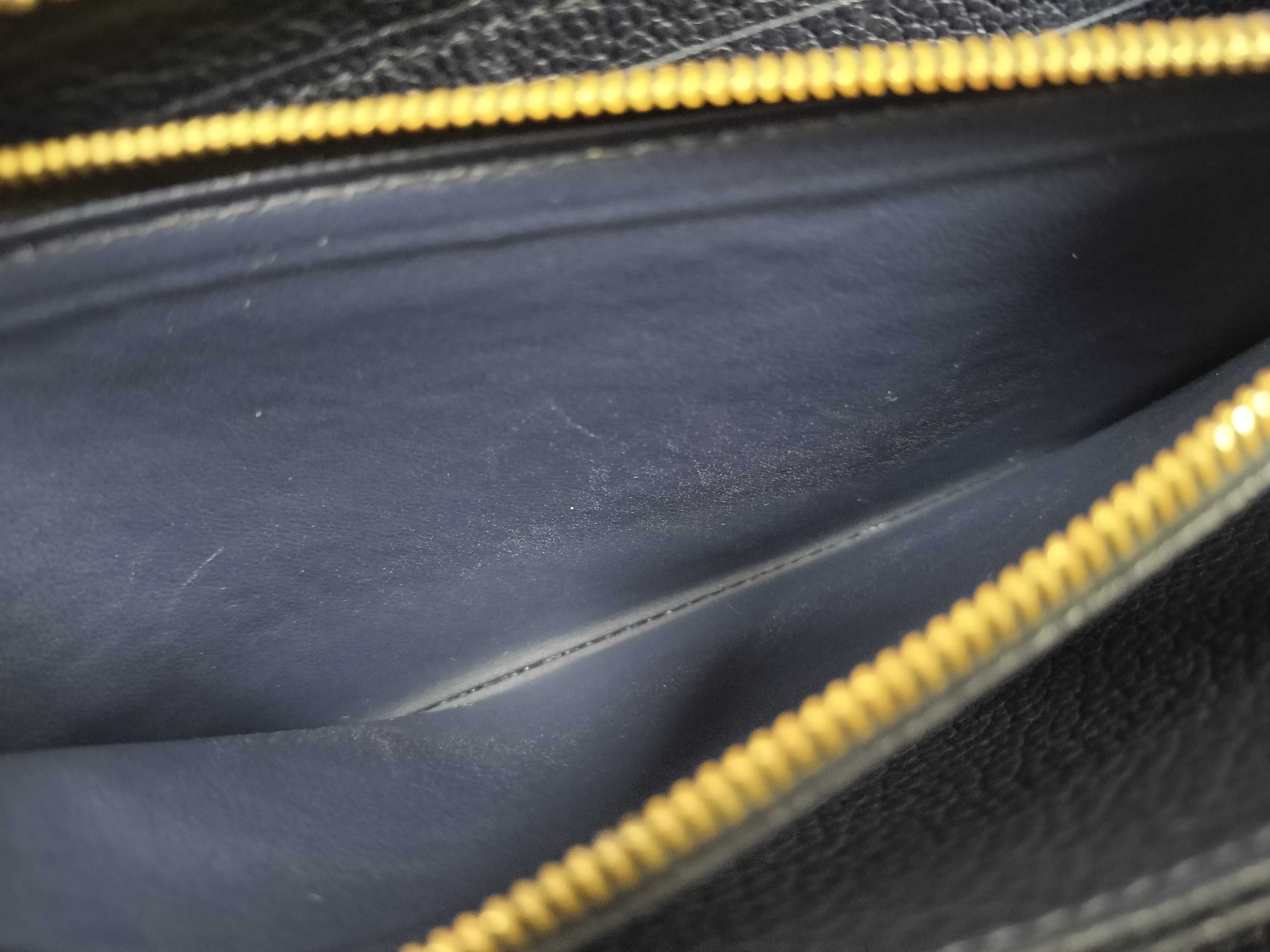 Monogram Empreinte Louis Vuitton Empreinte Zippy Marine Rouge Gold Hardware SP0168 Wallet — view 12