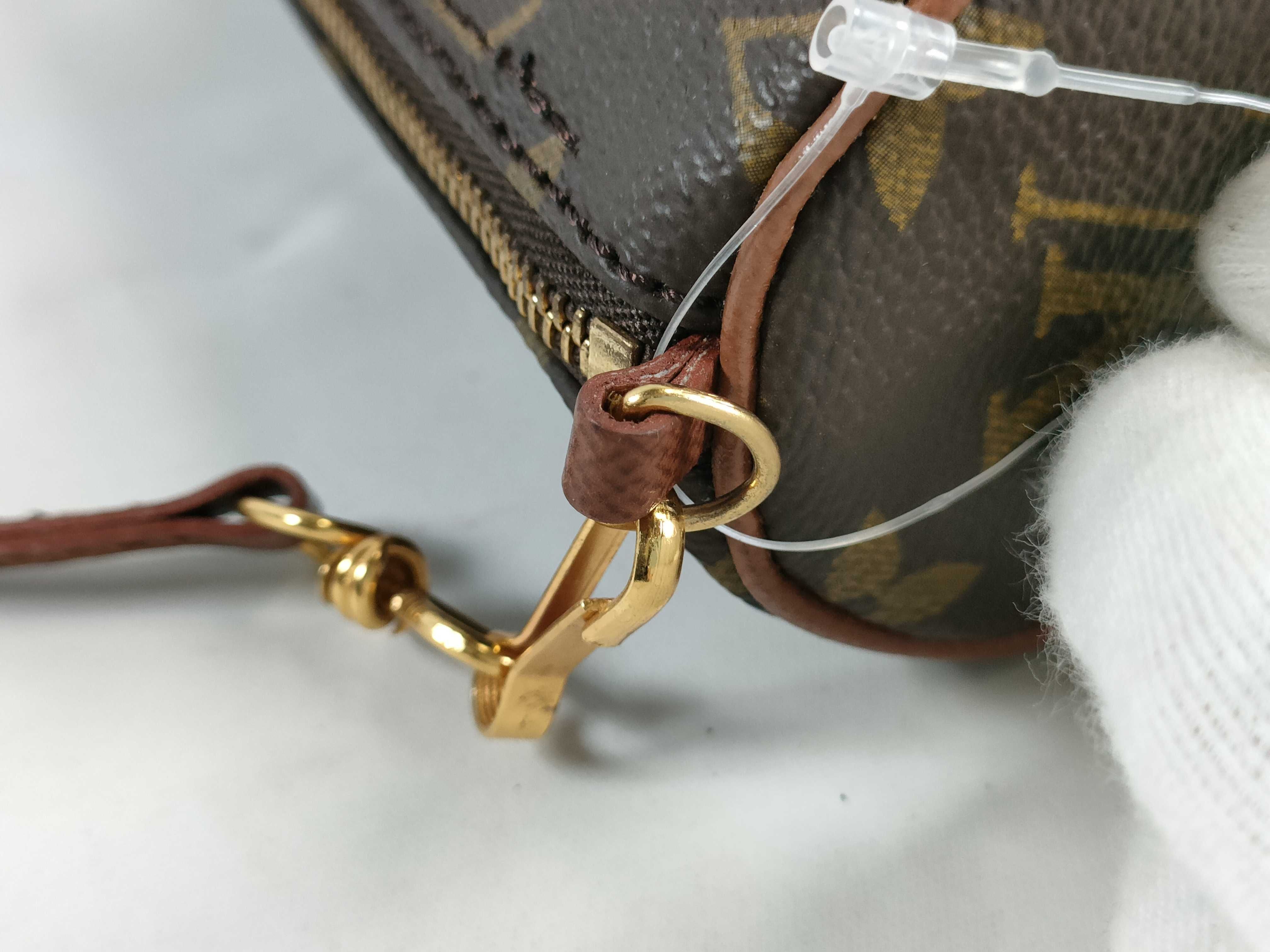 Monogram Old Papillon Pouch — view 5