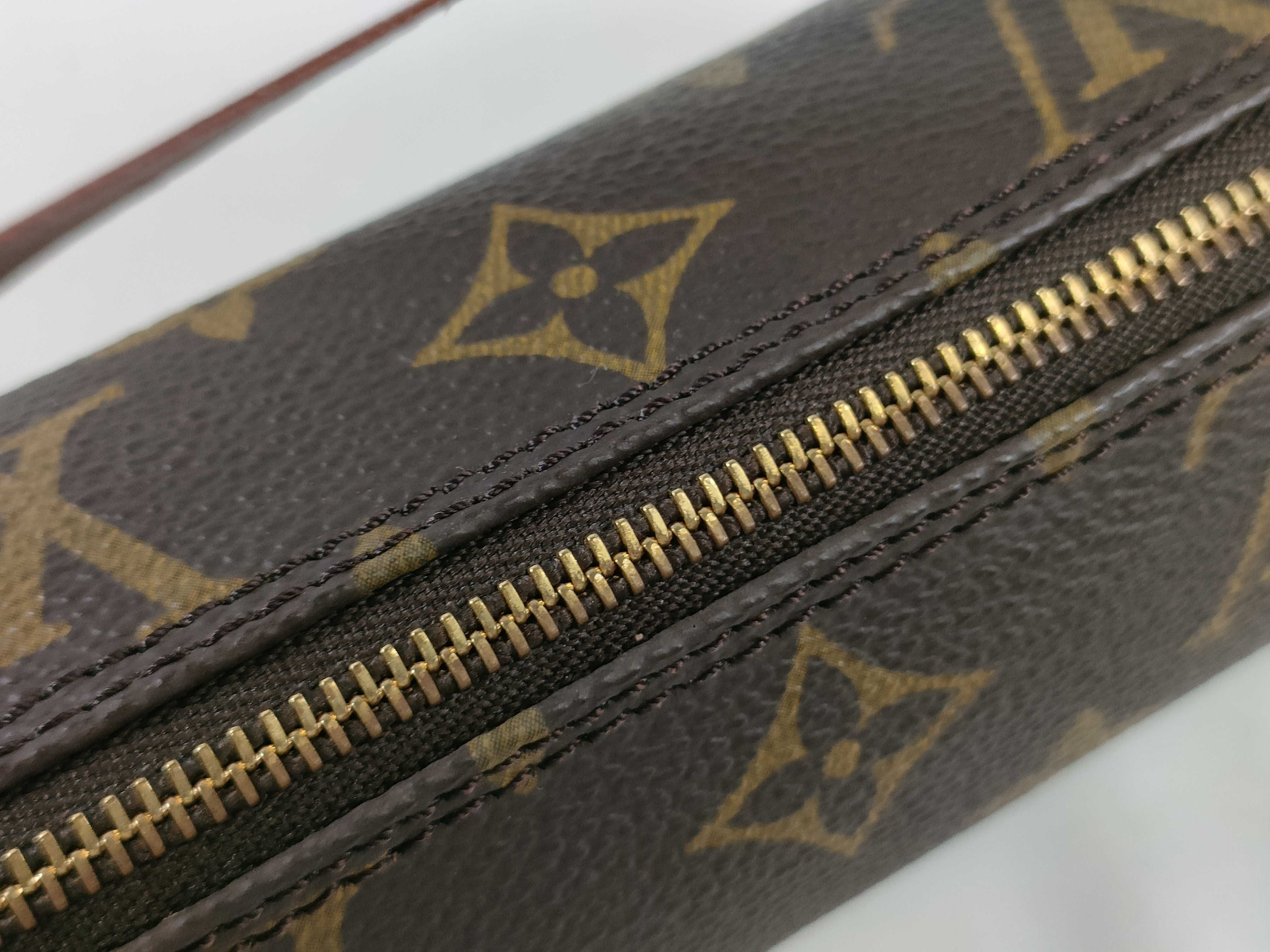 Monogram Old Papillon Pouch — view 7