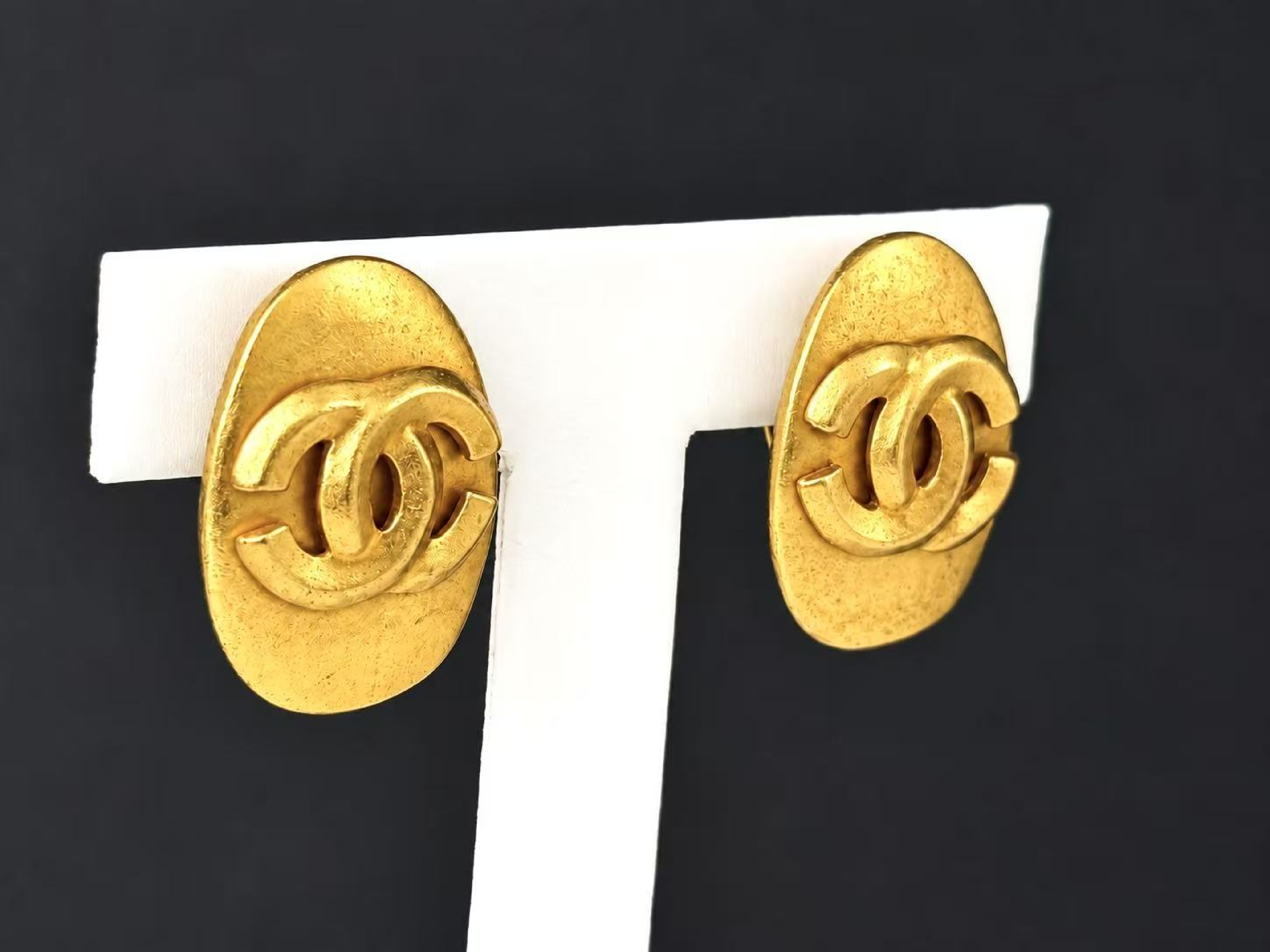Coco Mark Gold-Colored Earrings — view 3