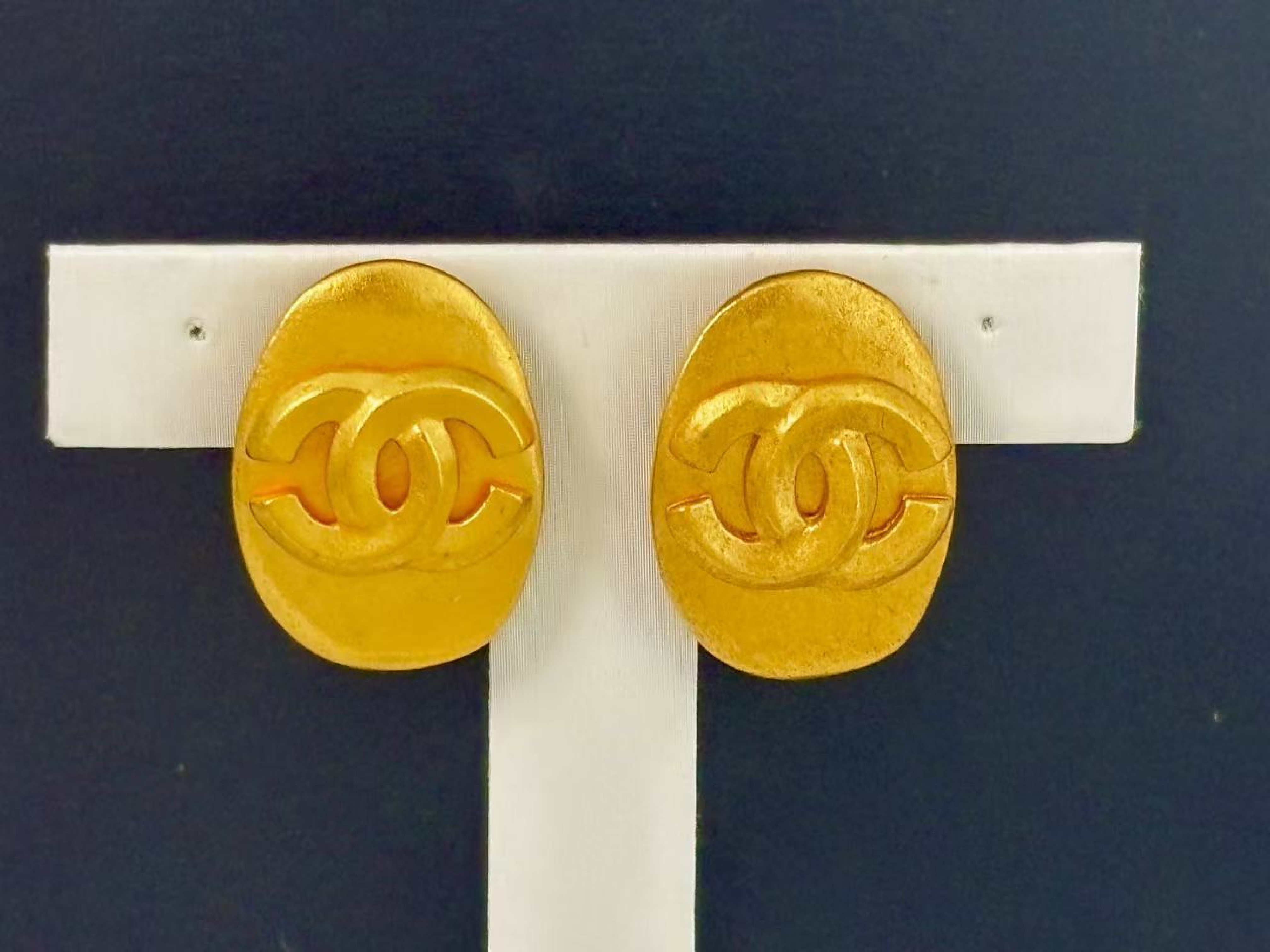 Coco Mark Gold-Colored Earrings — view 4
