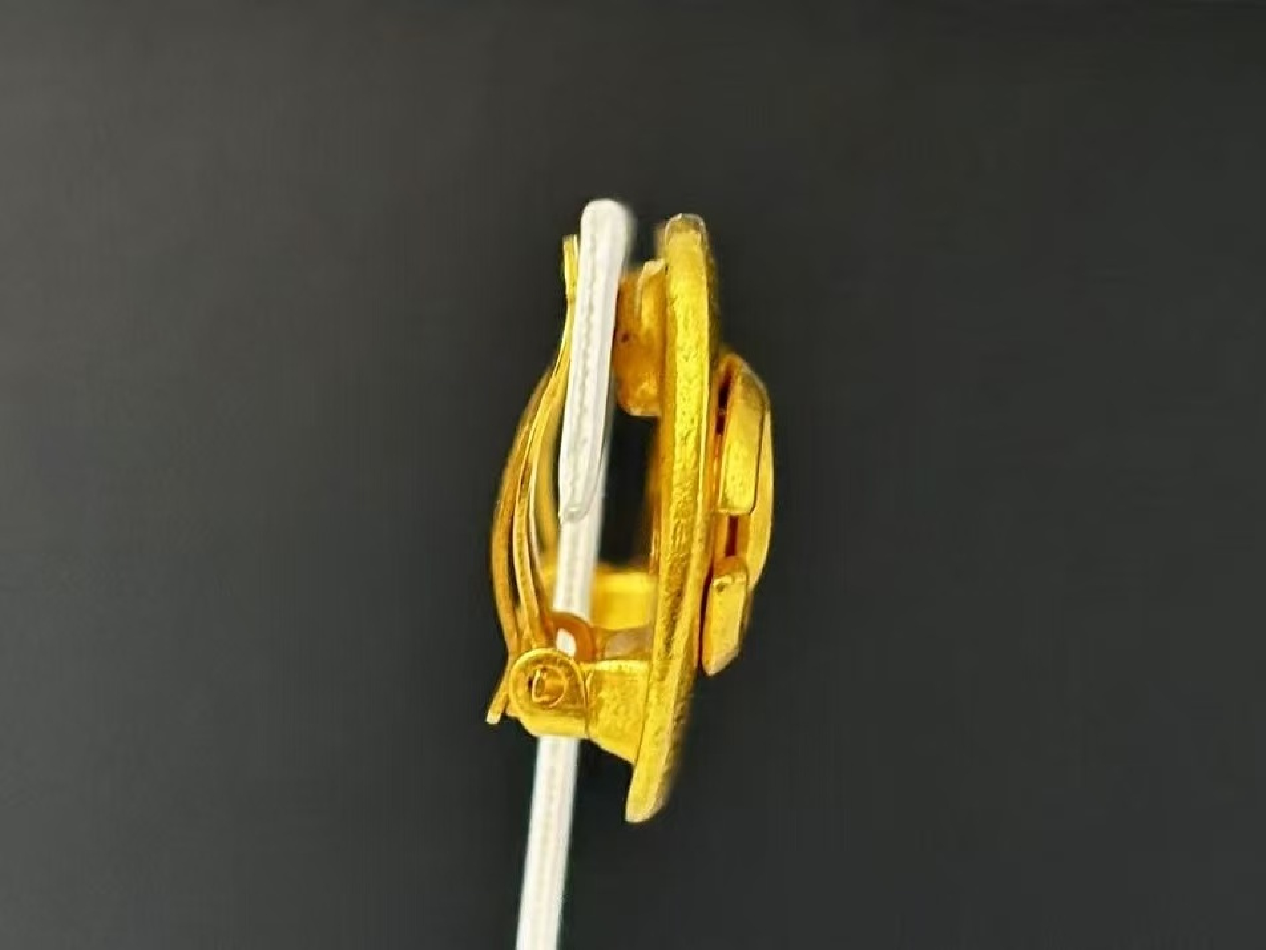 Coco Mark Gold-Colored Earrings — view 5