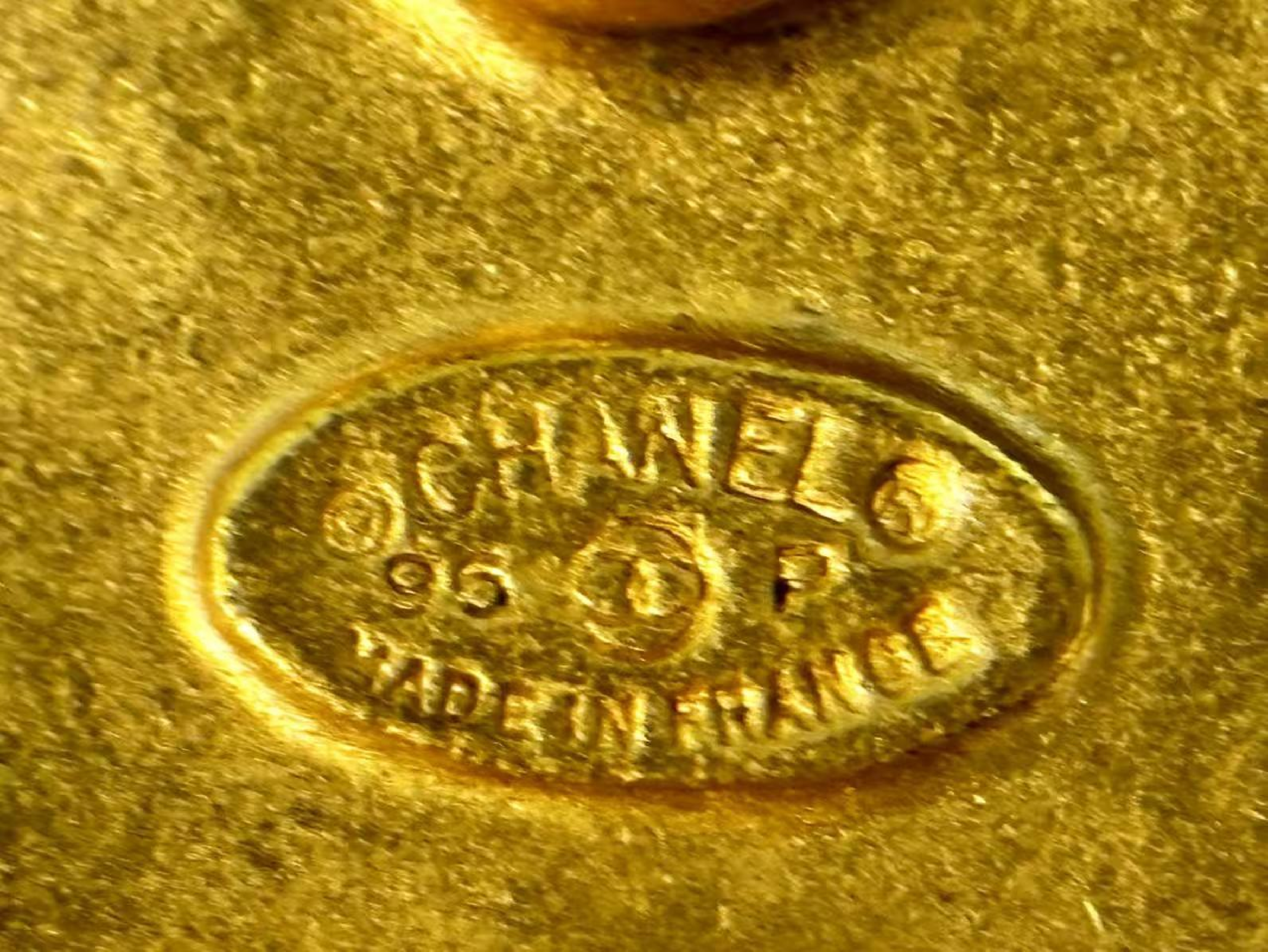 Coco Mark Gold-Colored Earrings — view 8