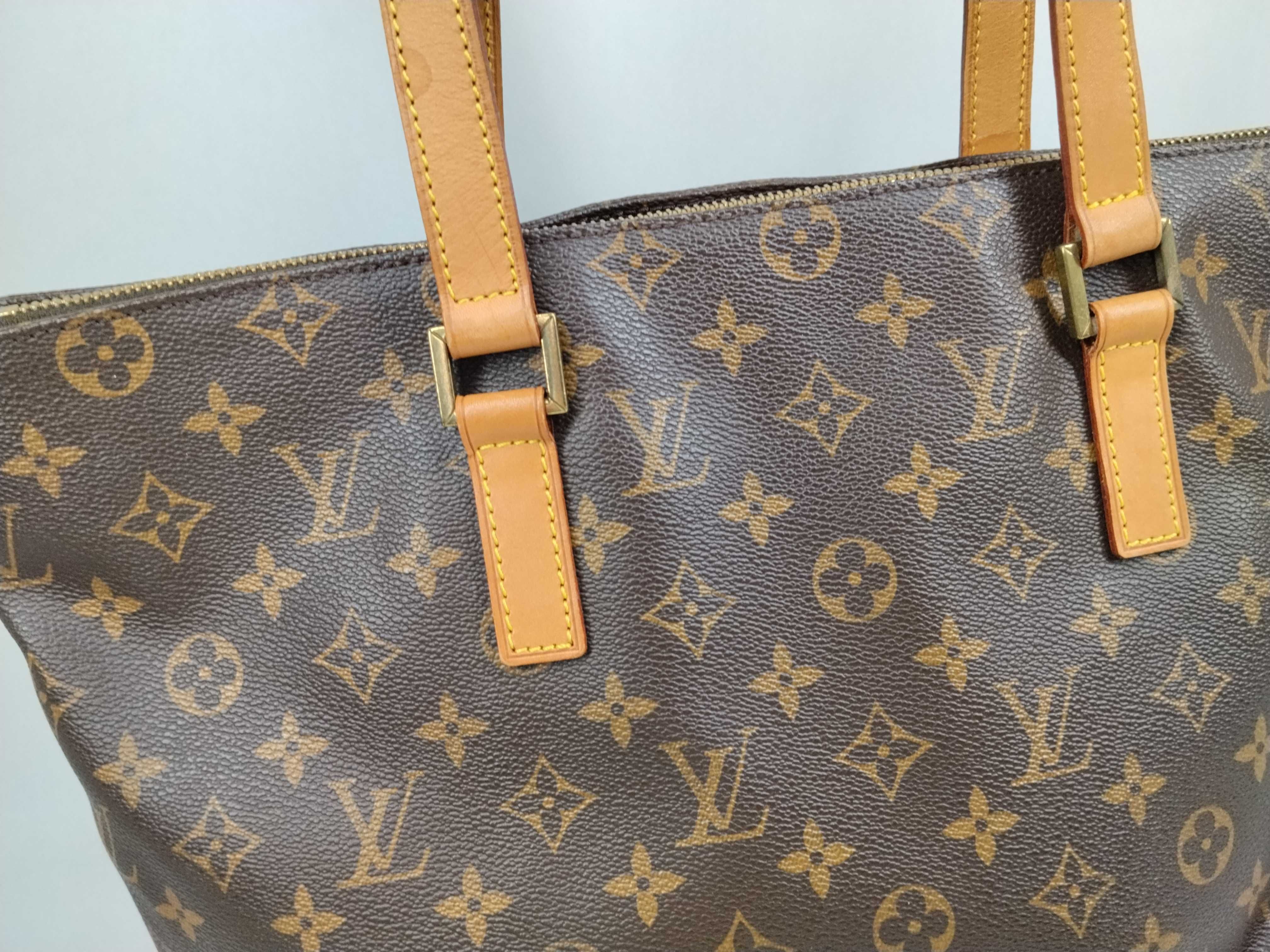Monogram Cabas Mezzo Tote Bag — view 3