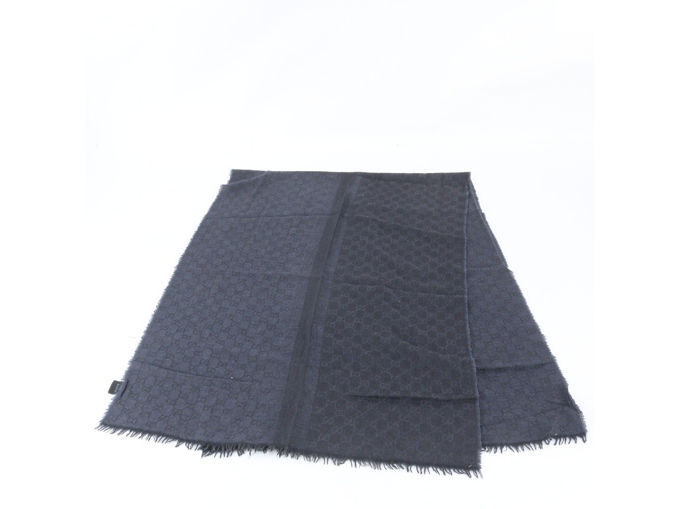 GG Canvas Silk Scarf with Tag — view 2