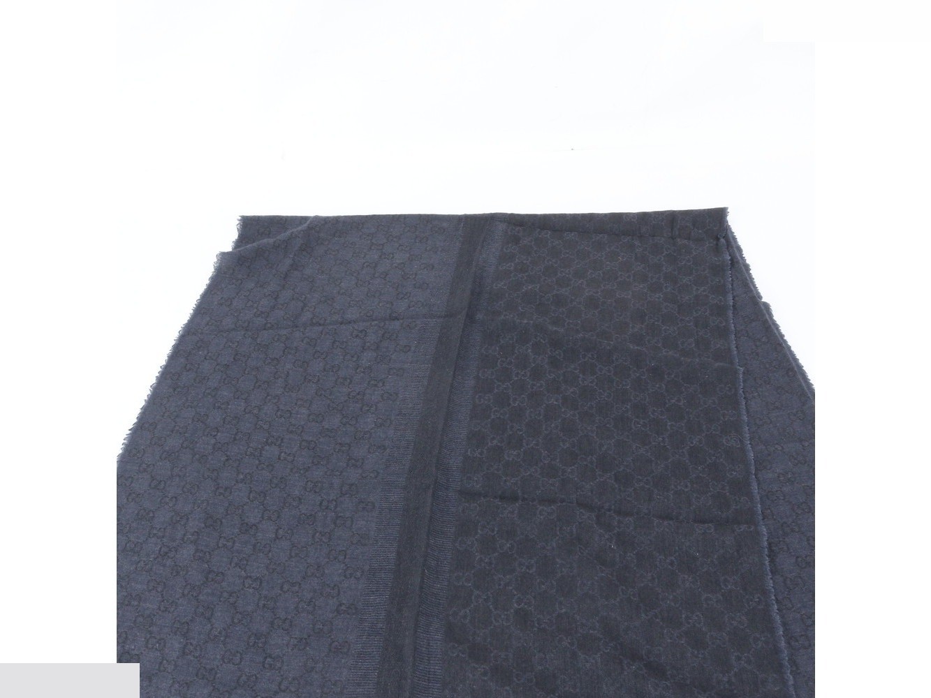 GG Canvas Silk Scarf with Tag — view 3