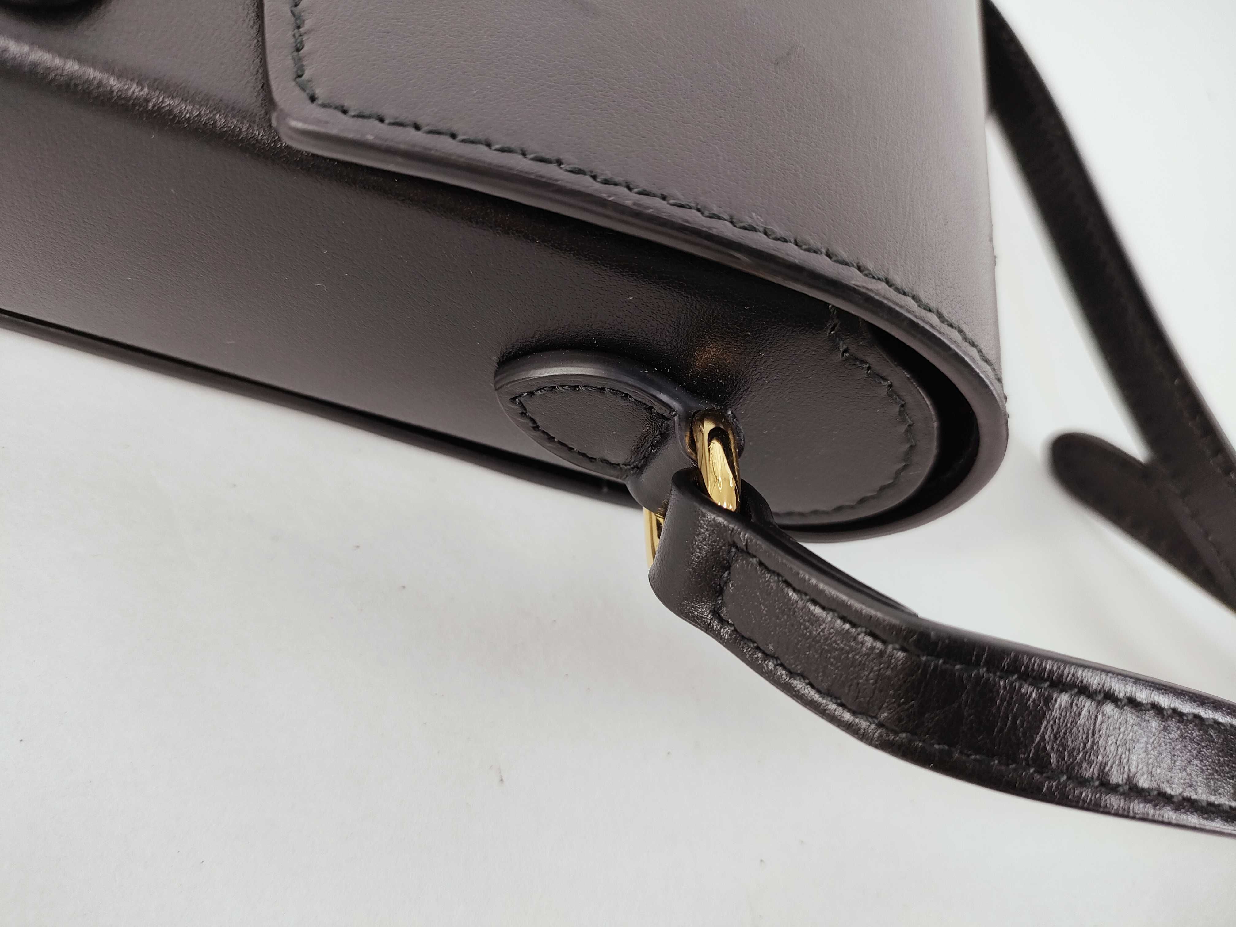 Horsebit 1955 Leather Shoulder Bag, Black, 625615 (Shoulder Bag) — view 5