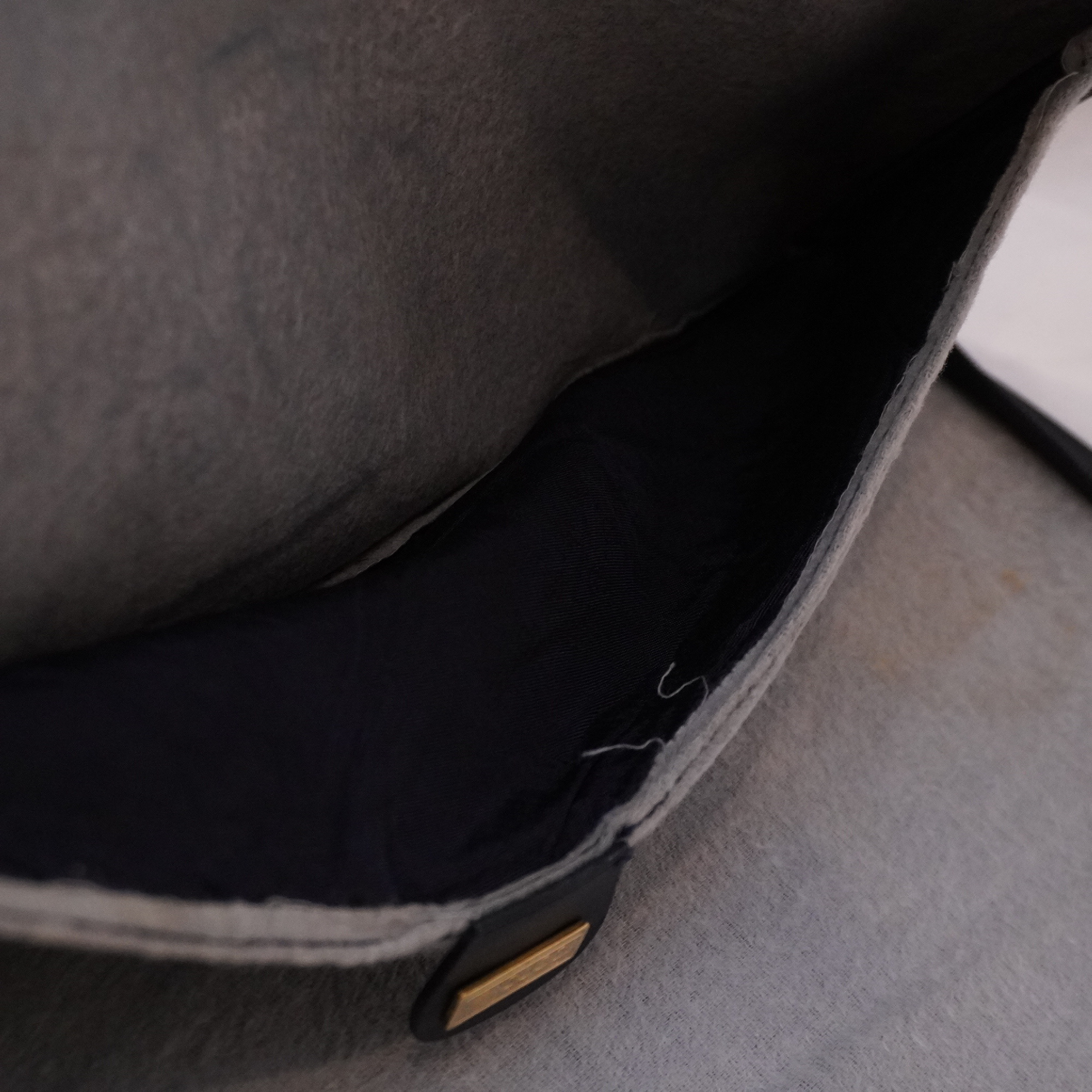 vintage micro GG pattern PVC clutch bag — view 13