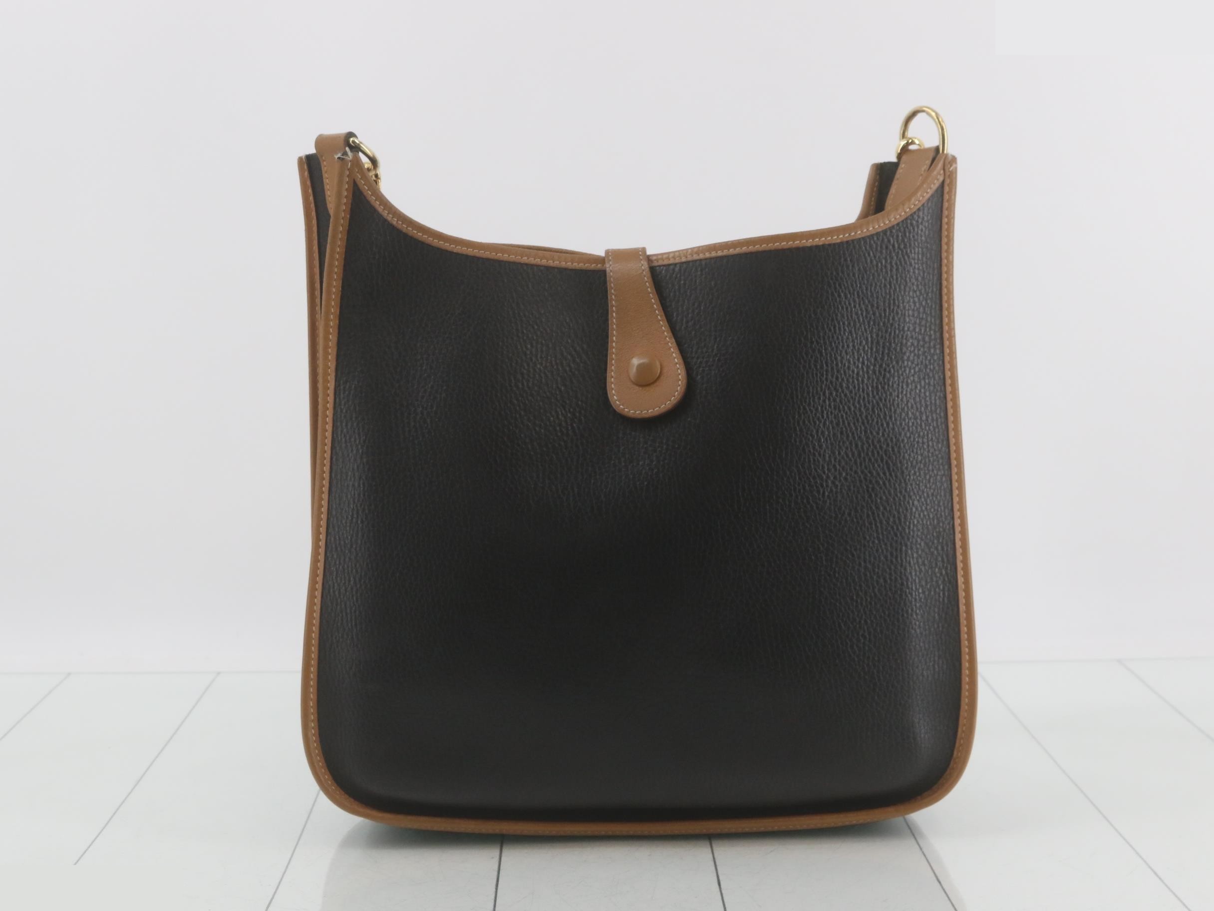 Evelyn Black Bicolor Gold Hardware — view 2