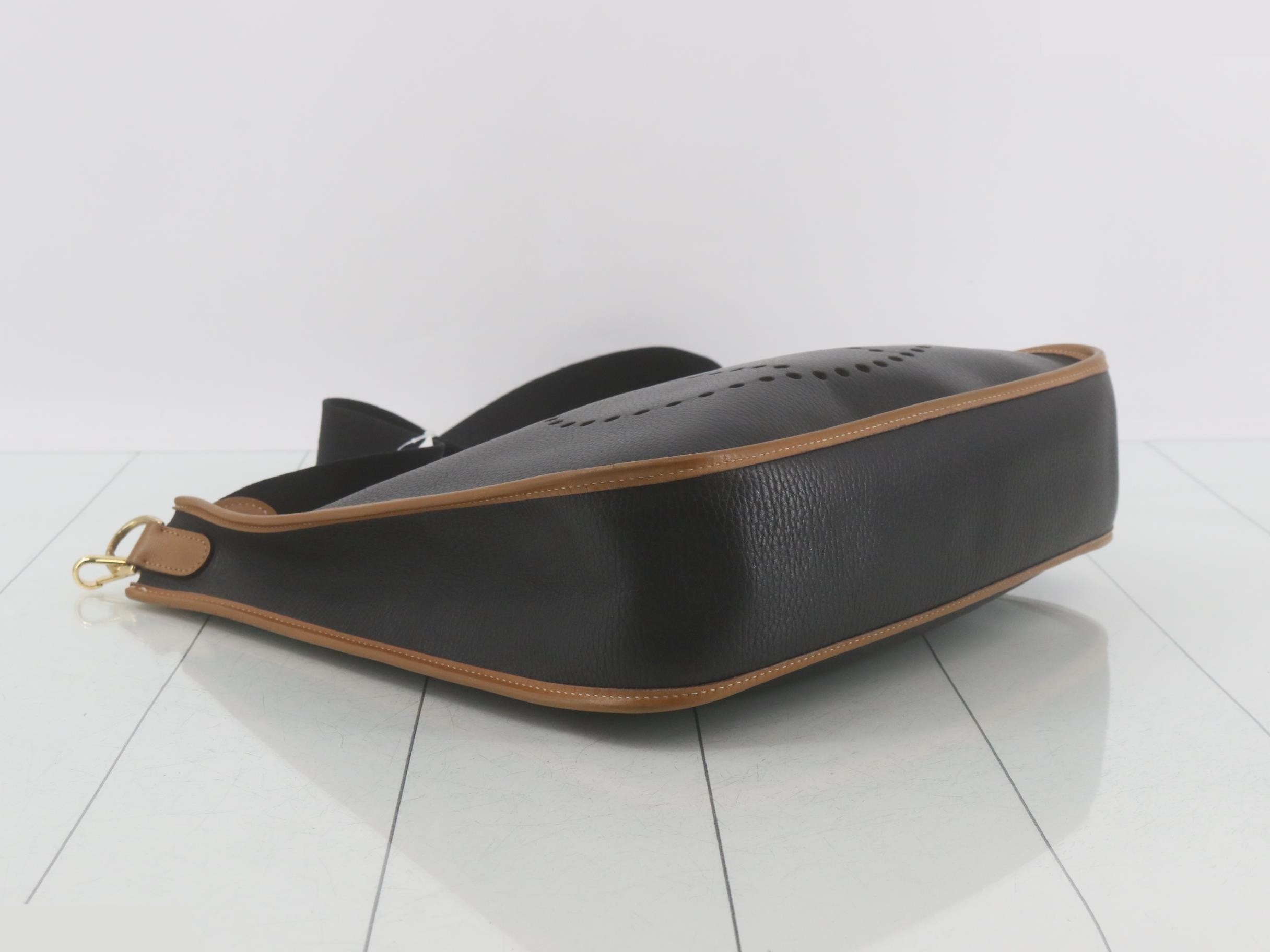 Evelyn Black Bicolor Gold Hardware — view 5