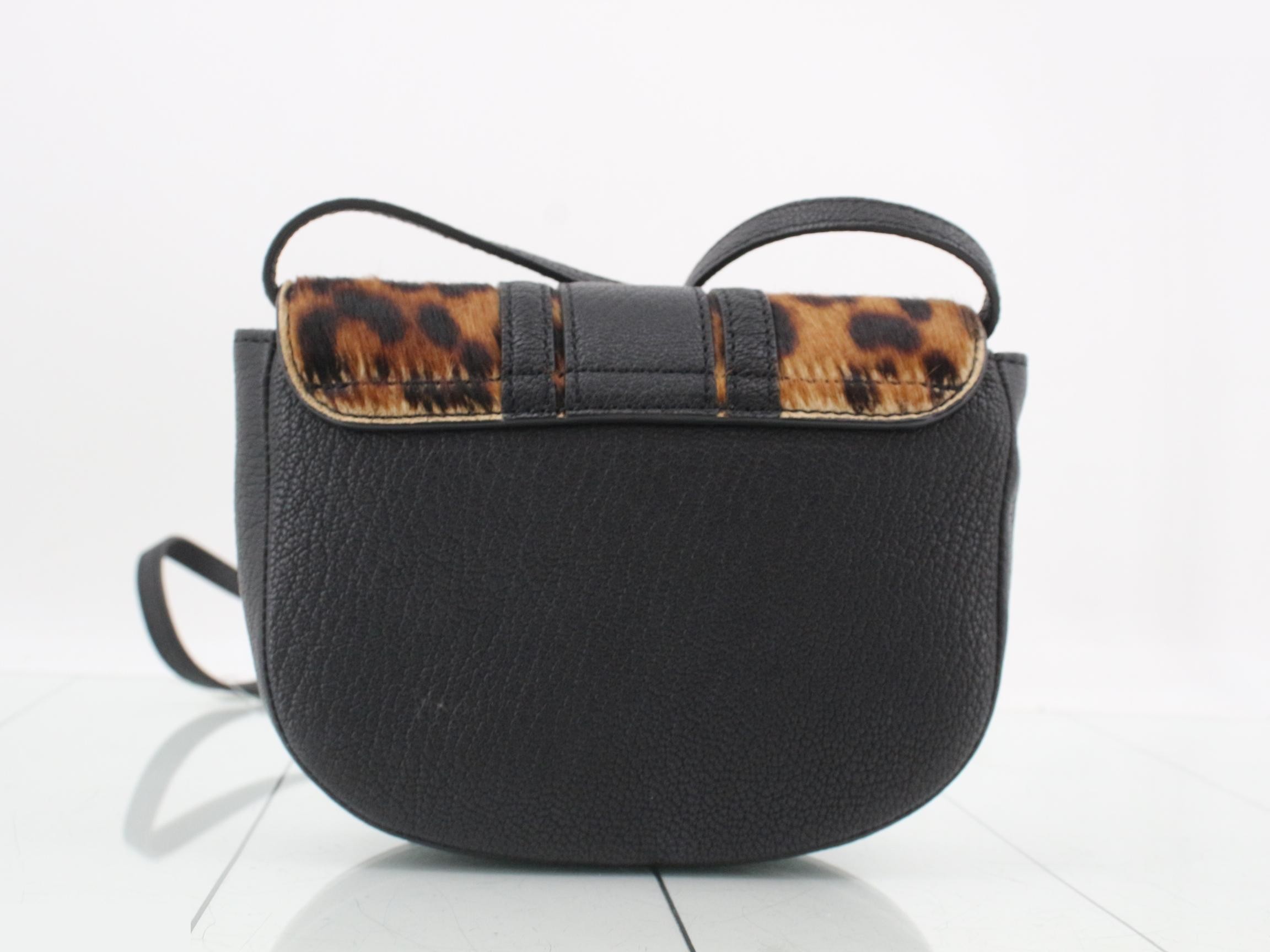 See by Chloé shoulder bag, Hana, leopard print, leather, calfskin. — view 2