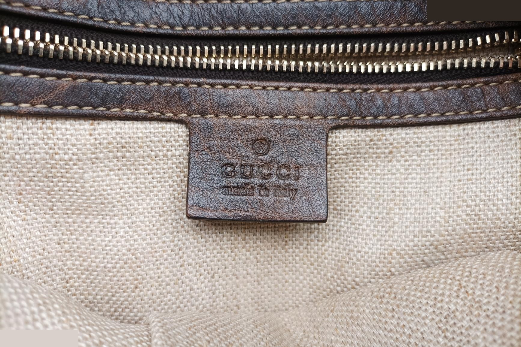 New Jackie Canvas x Leather Beige x Brown — view 7