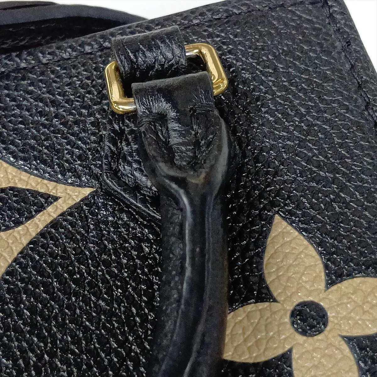 Monogram Empreinte Petite Sac Plat M81416 Black (RFID detected) — view 11