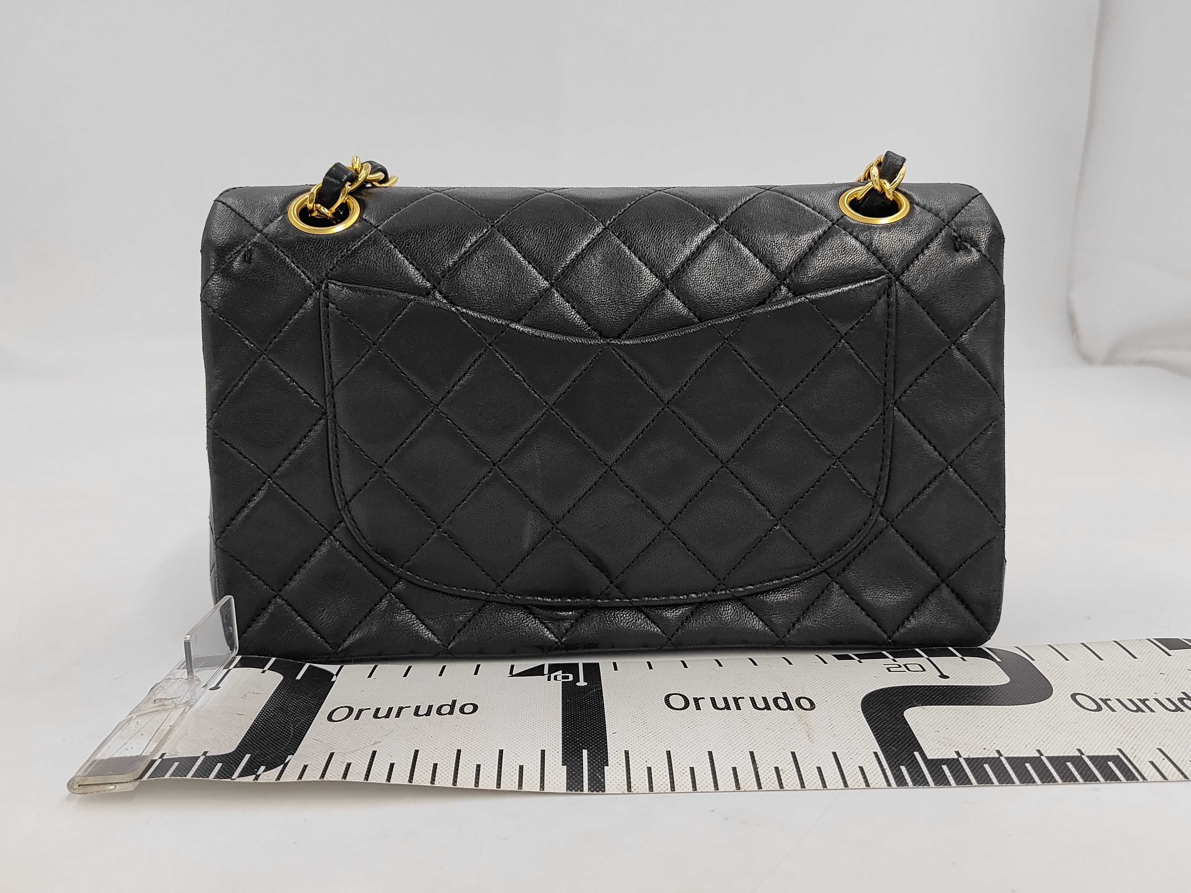 Matelassé 23 Lambskin Double Flap Double Chain Shoulder Bag — view 2