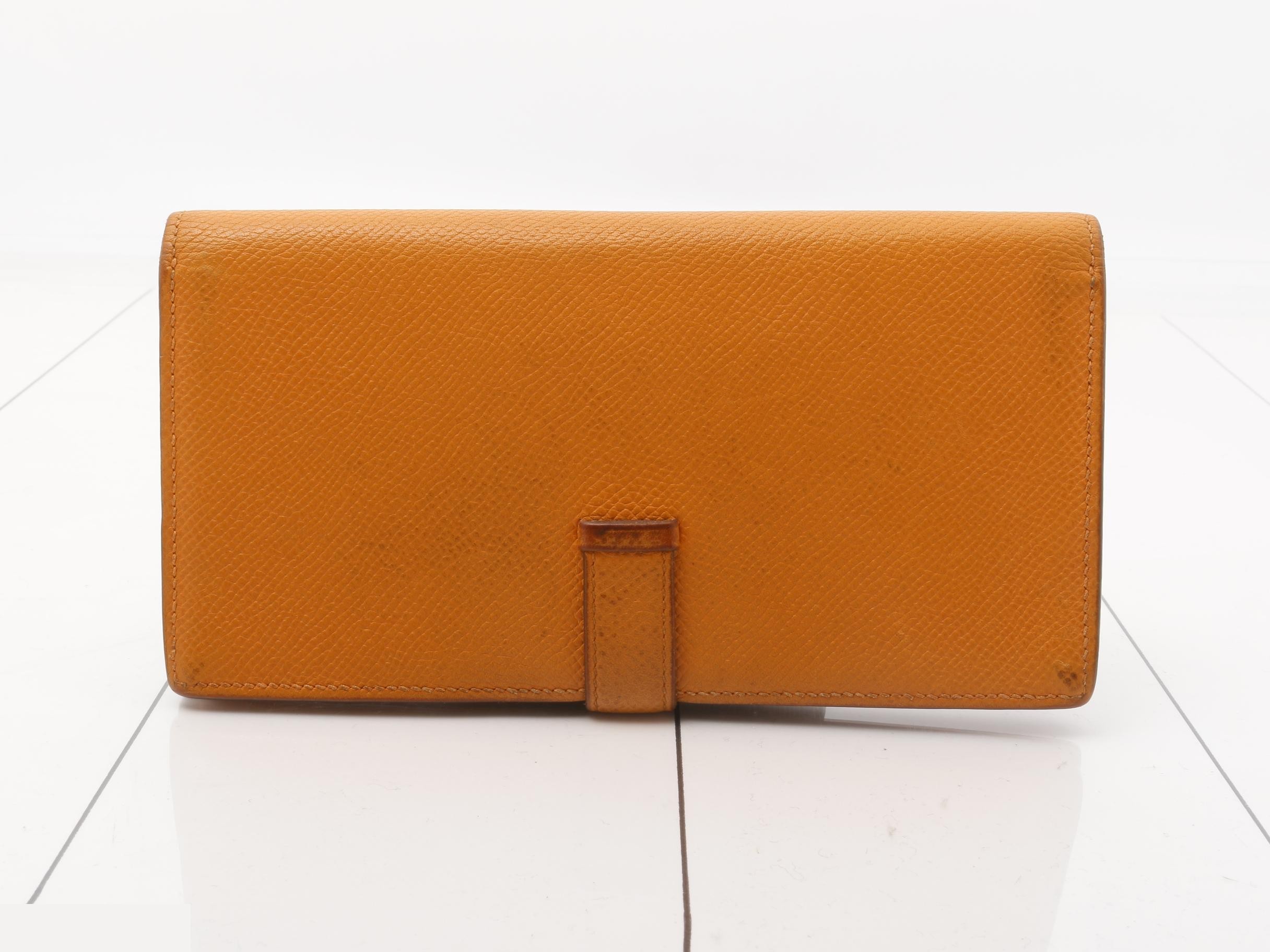 Bearn HERMES wallet P stamp — view 2