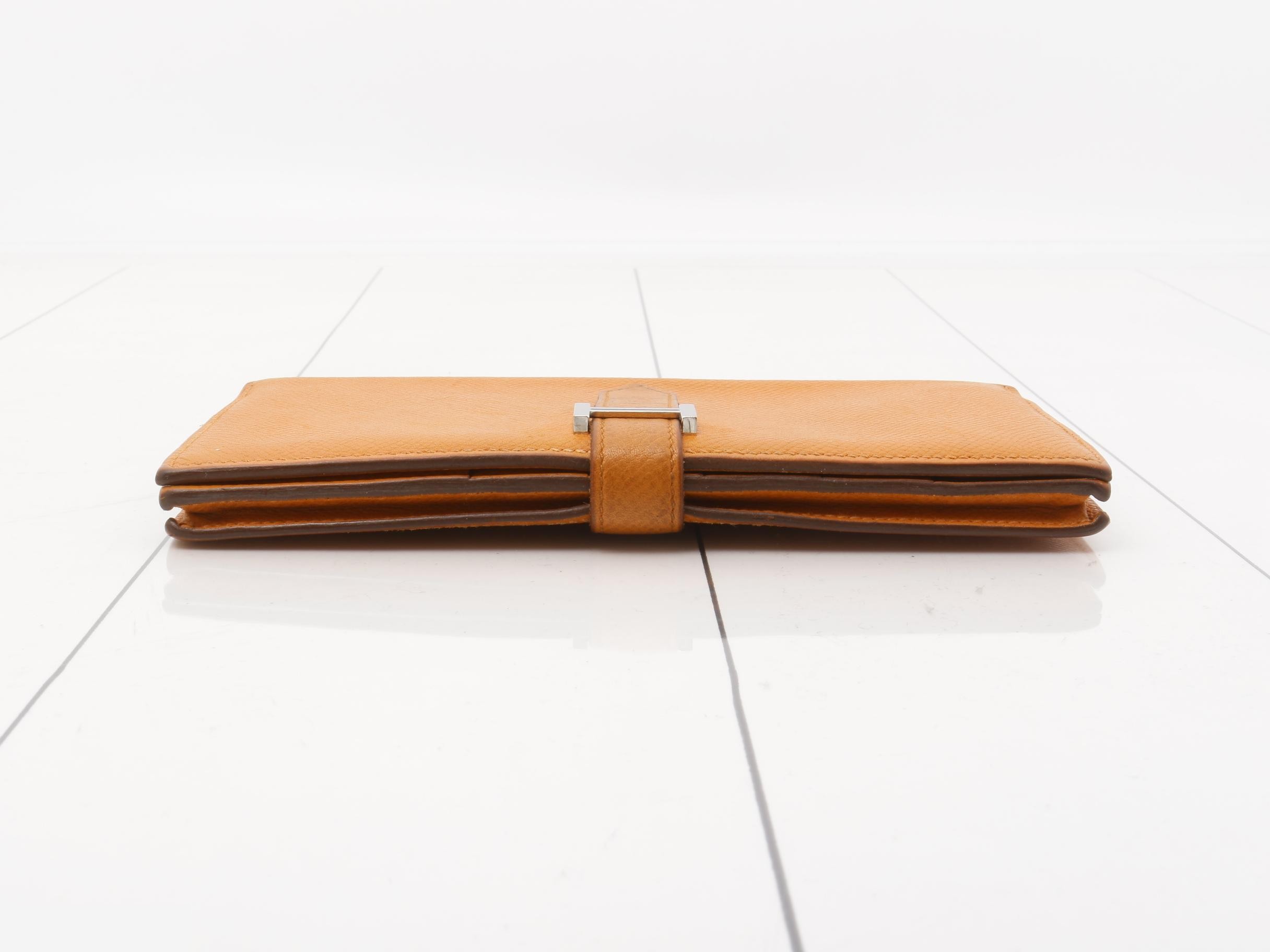 Bearn HERMES wallet P stamp — view 3