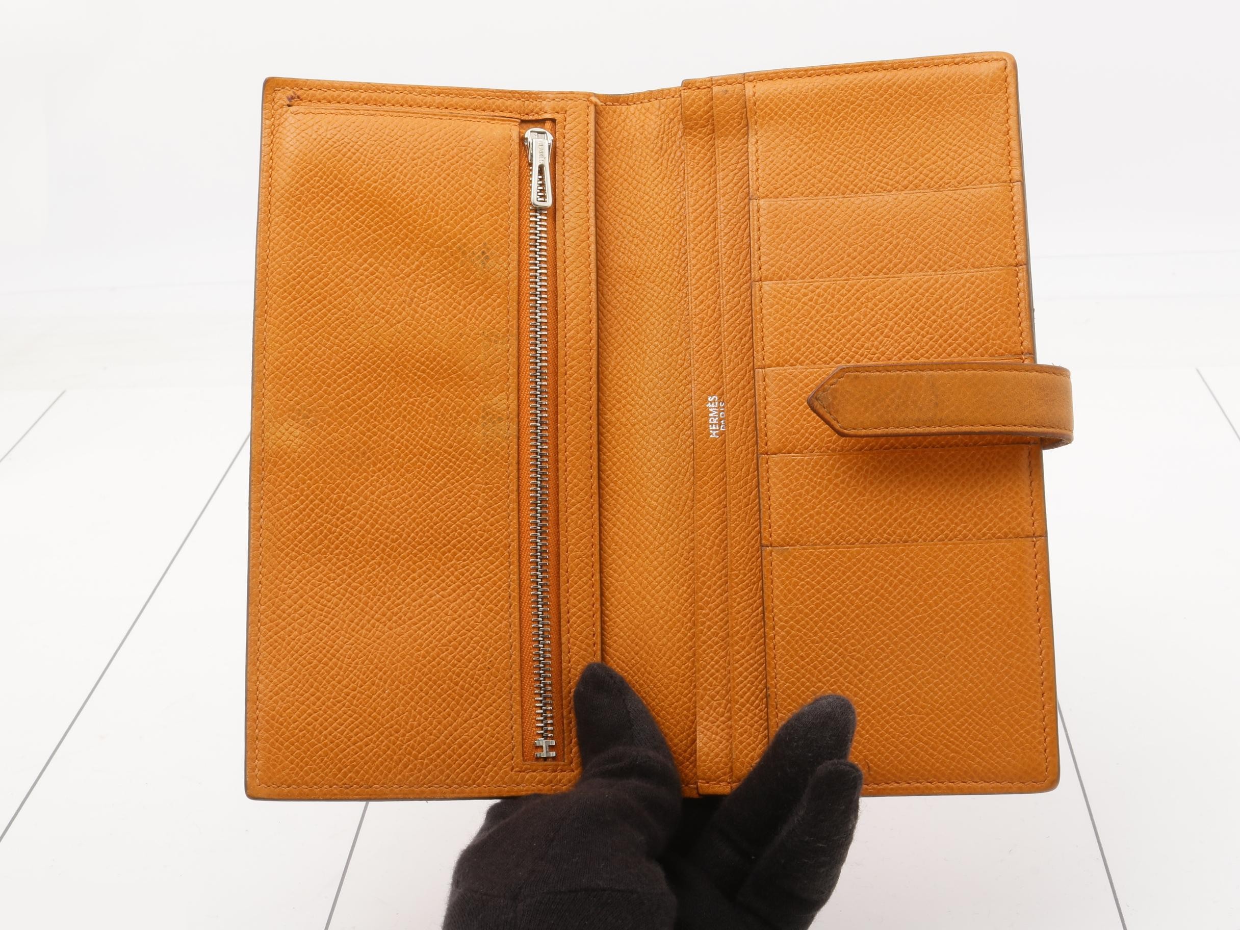 Bearn HERMES wallet P stamp — view 4