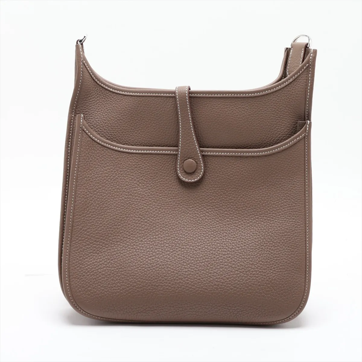 Evelyne 3 29 PM Taurillon Clemence Etoupe Silver Hardware K: 2025 — view 2