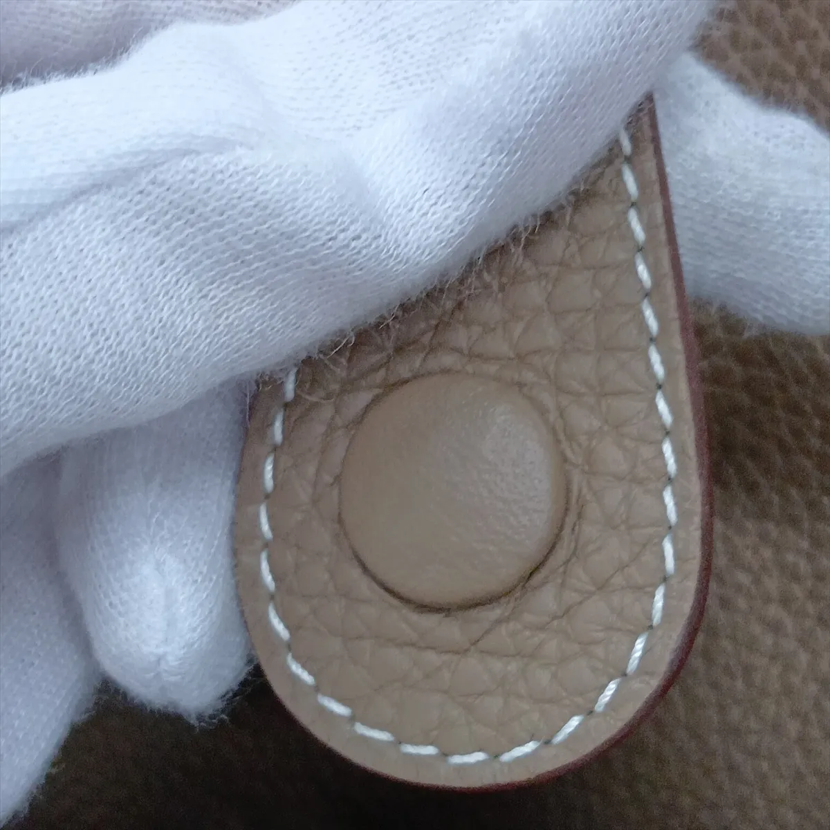Evelyne 3 29 PM Taurillon Clemence Etoupe Silver Hardware K: 2025 — view 11