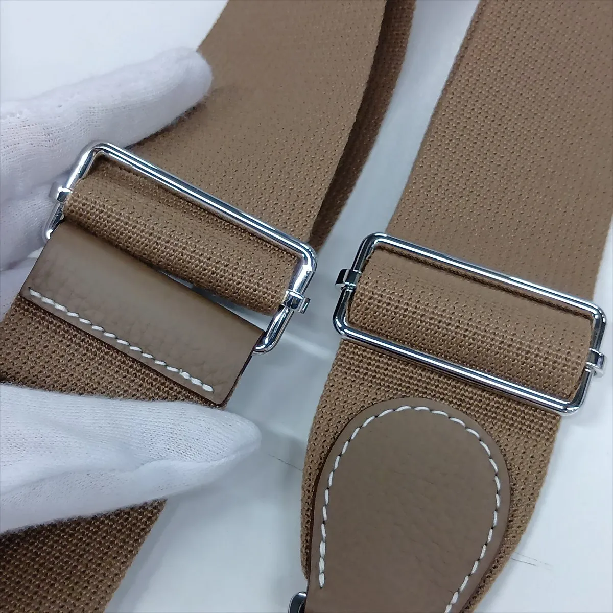 Evelyne 3 29 PM Taurillon Clemence Etoupe Silver Hardware K: 2025 — view 12