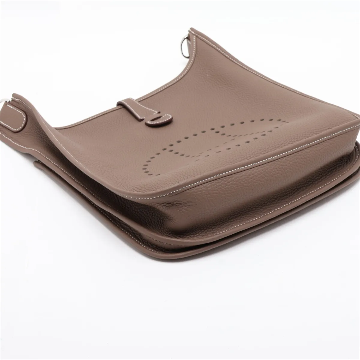 Evelyne 3 29 PM Taurillon Clemence Etoupe Silver Hardware K: 2025 — view 4