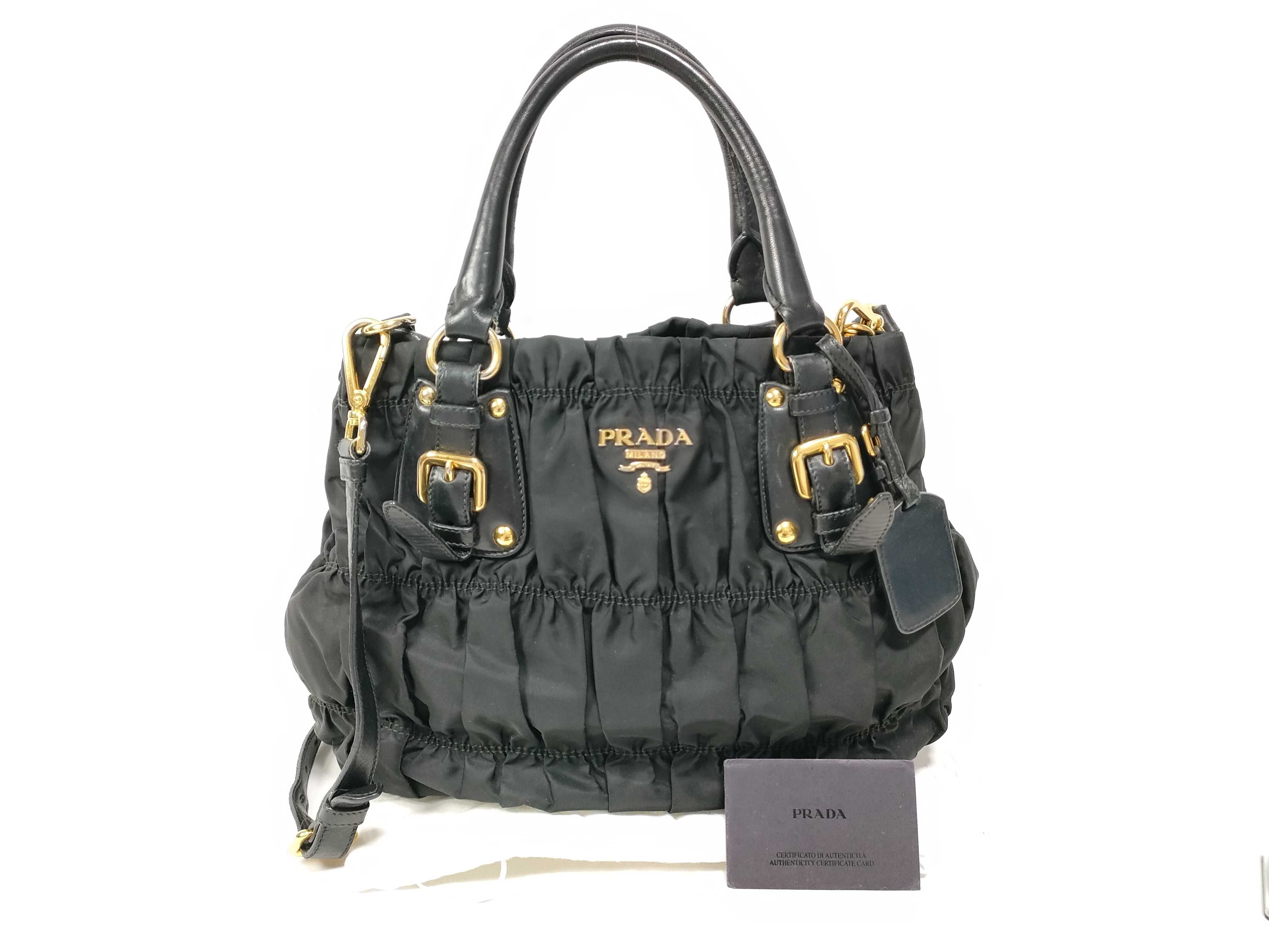 Gaufre Black BN1336 Handbag
