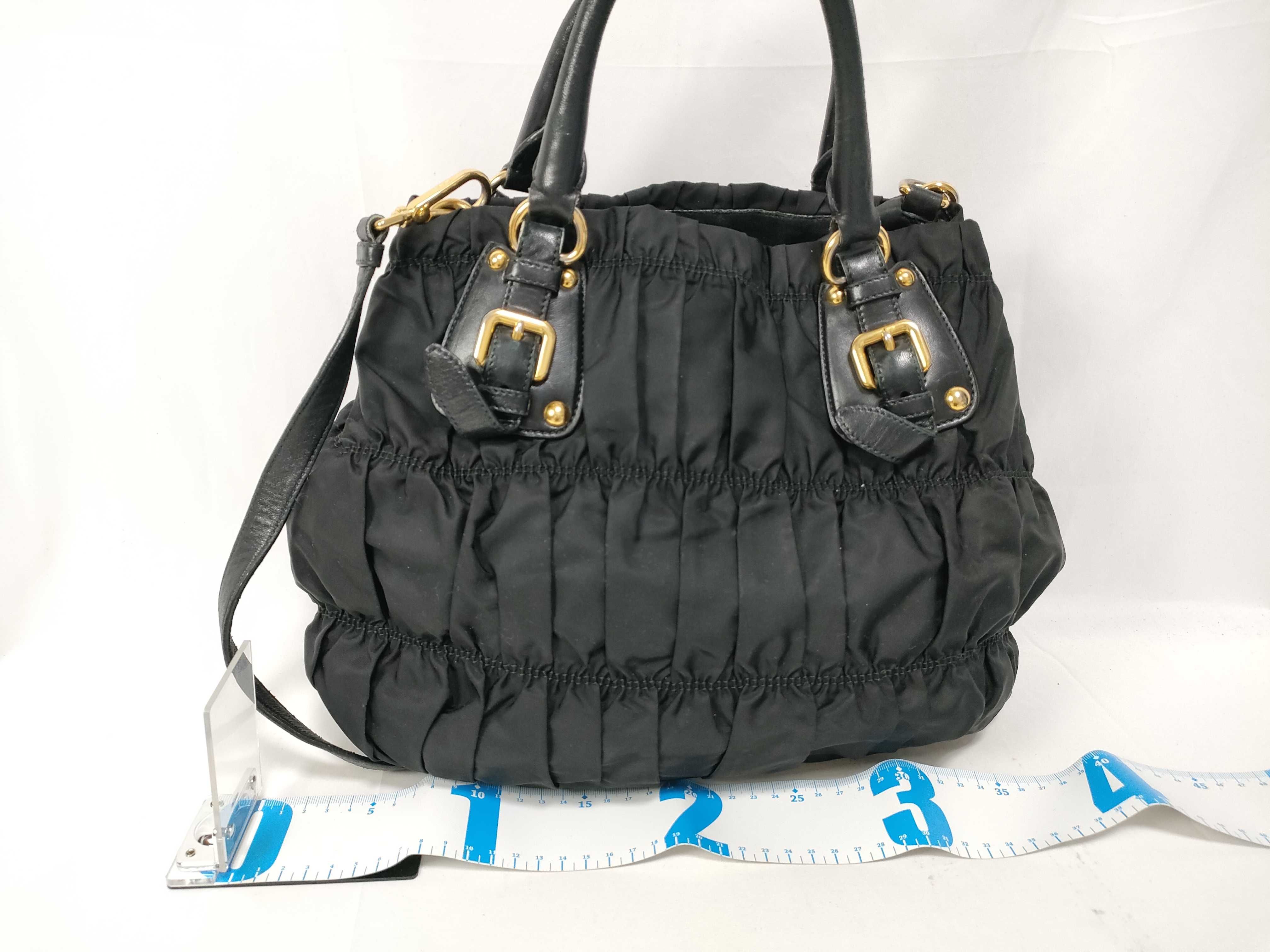 Gaufre Black BN1336 Handbag — view 2